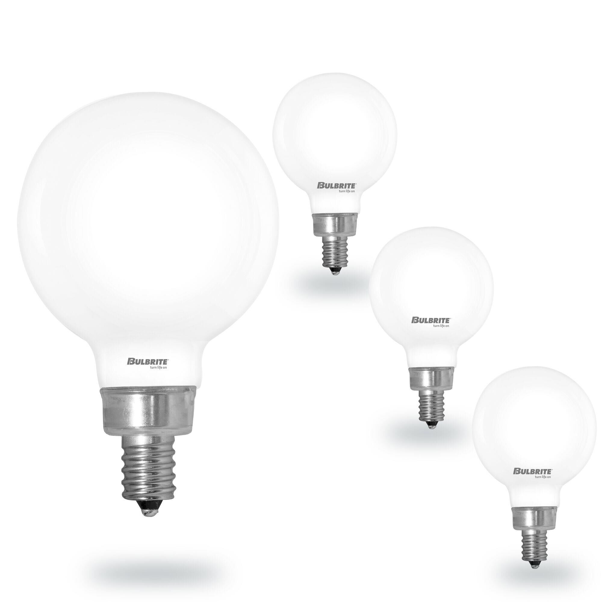 Dimmable 5 Watt 3000K G16 LED Light Bulb by Bulbrite