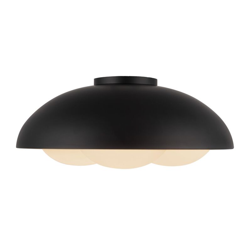 Robyn 16 Inch 3 Light Flush Mount by Alora Mood