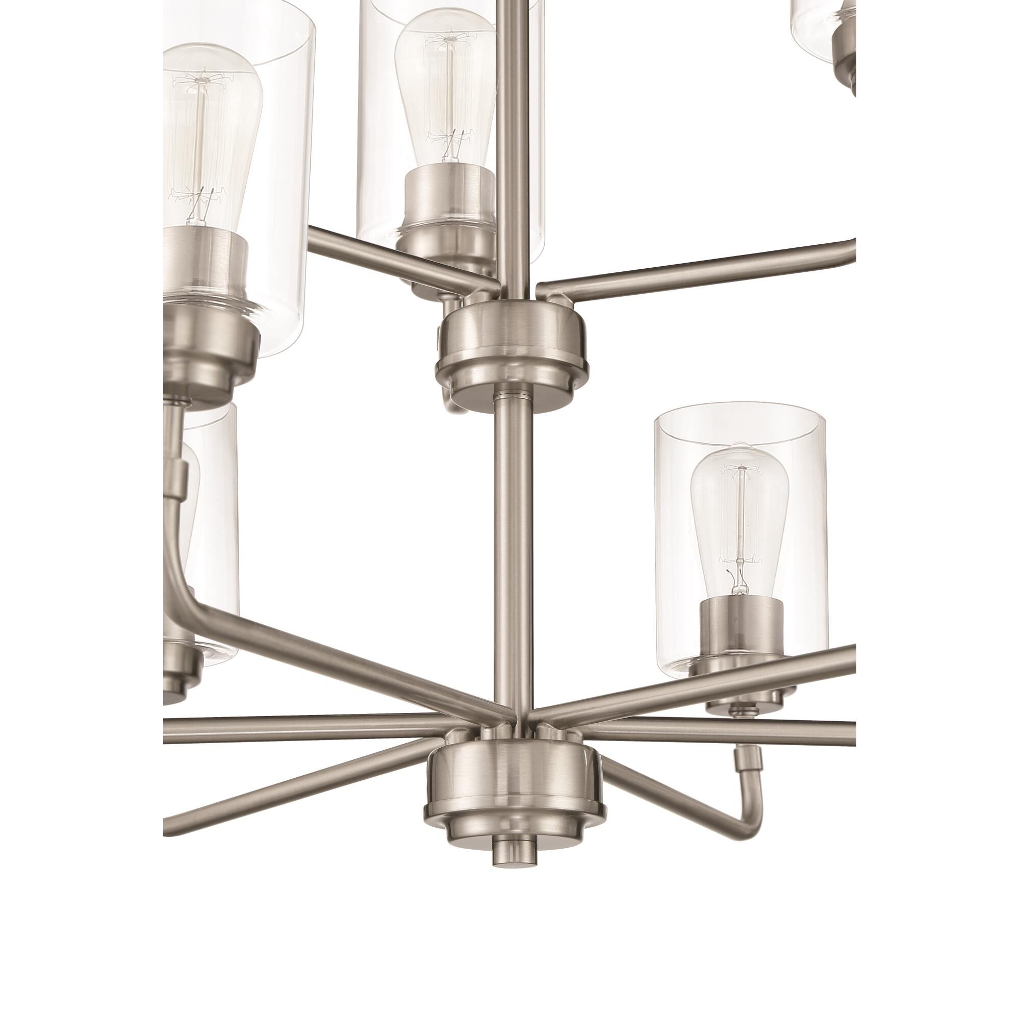 Stowe 30 Inch 9 Light Chandelier by Craftmade