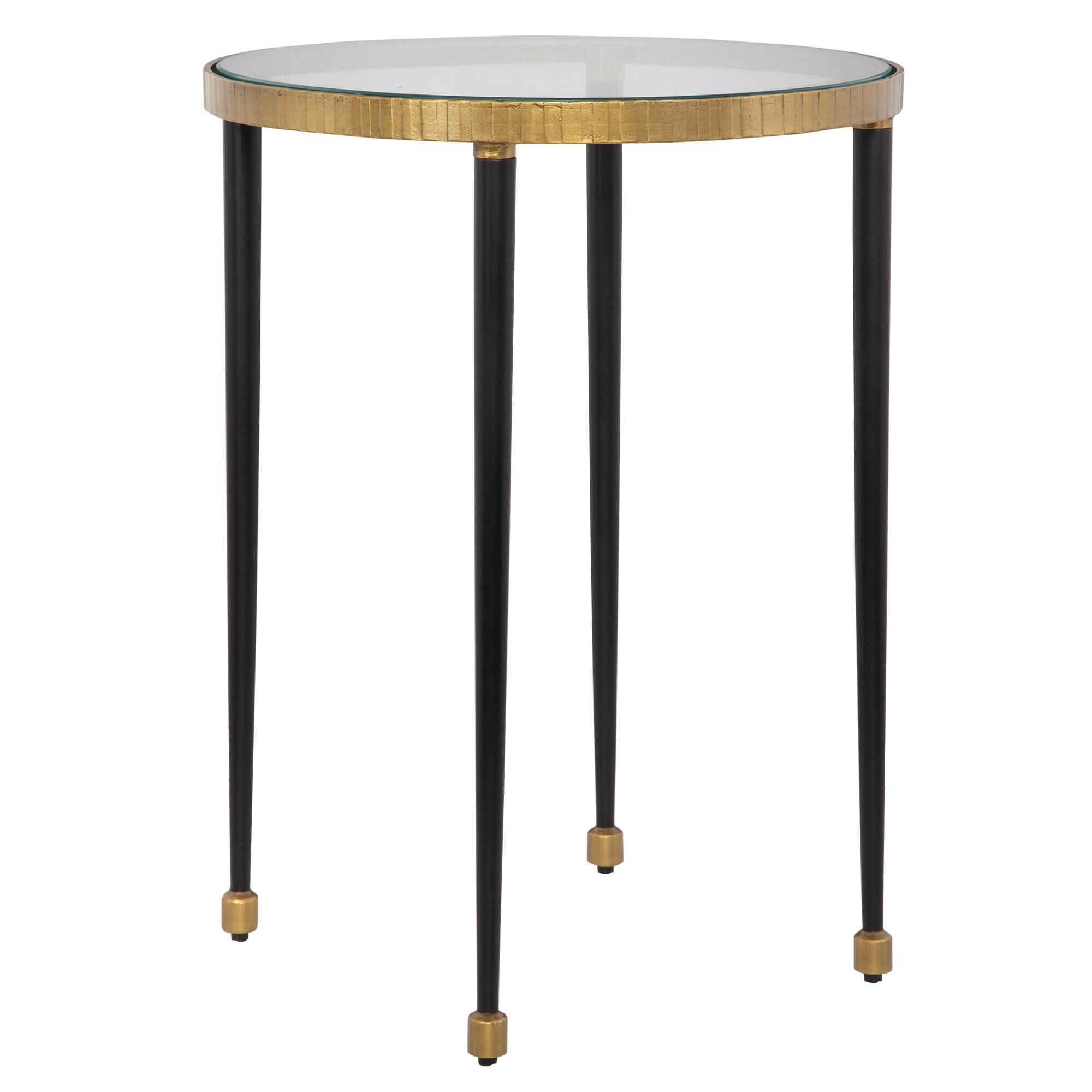 Shown in The Stiletto Side Table Offers Stylish Accent To Your Sofa Or Chair. Constructed From Iron Featuring finish