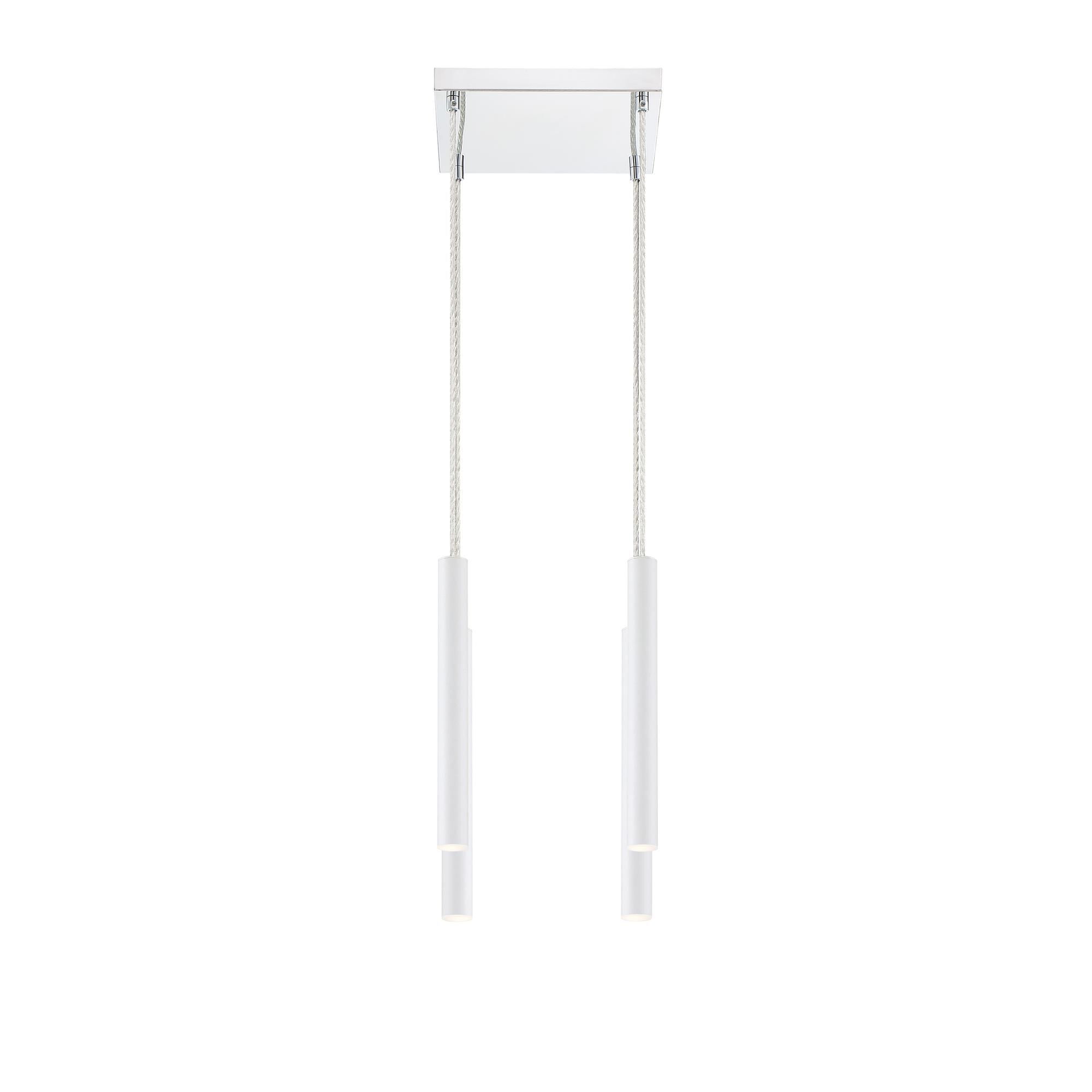 Shown in Chrome finish and Steel glass and Steel shade