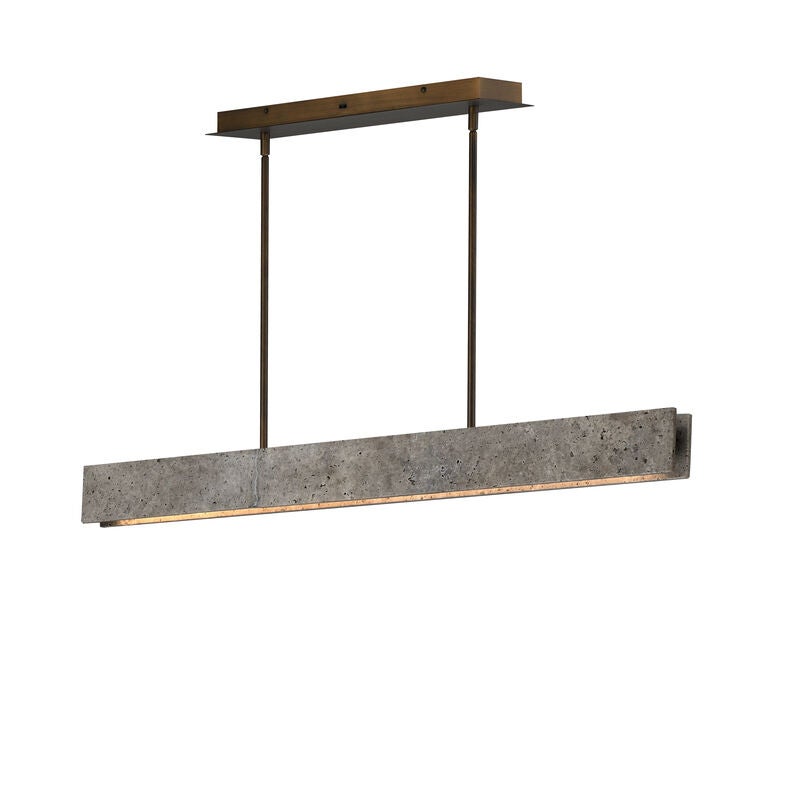 Lintel Medium Linear Chandelier by ET2 Lighting