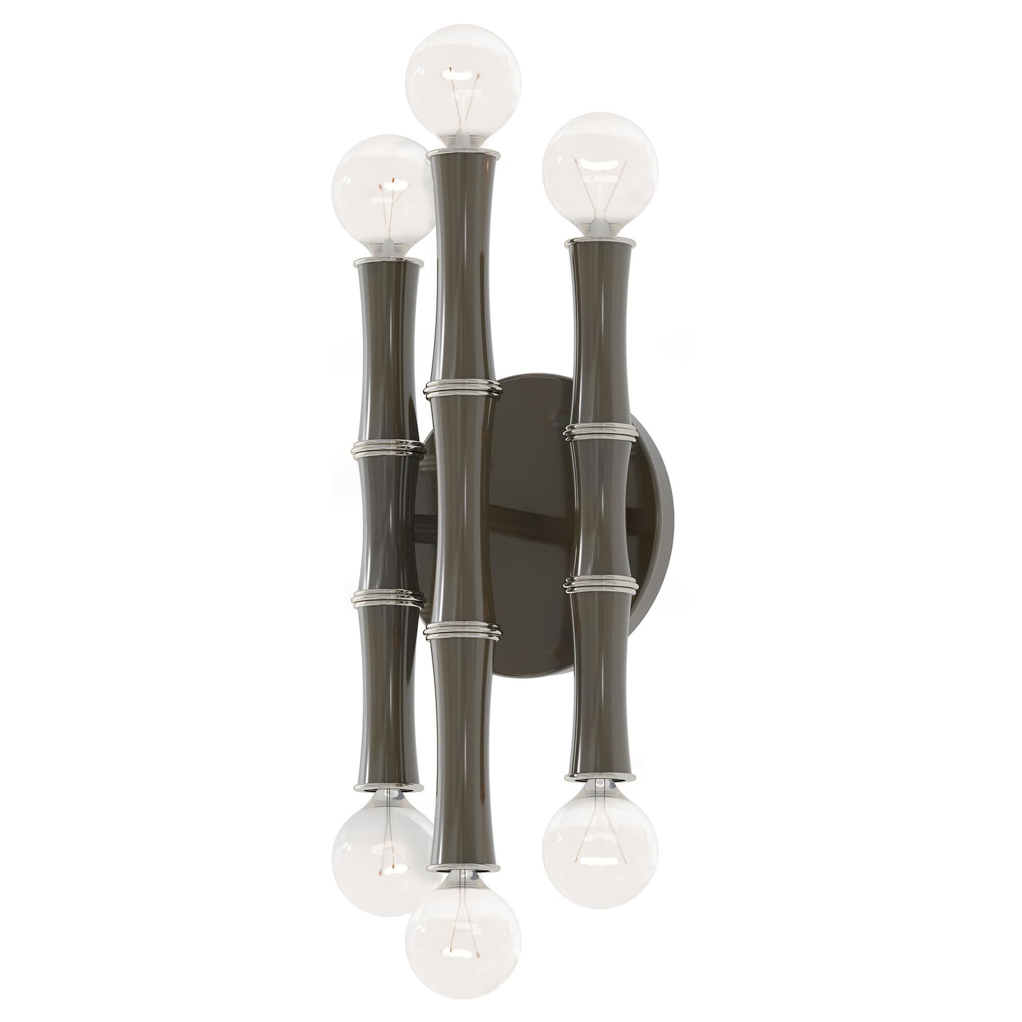Shown in Smokey Taupe finish and Polished Nickel accent