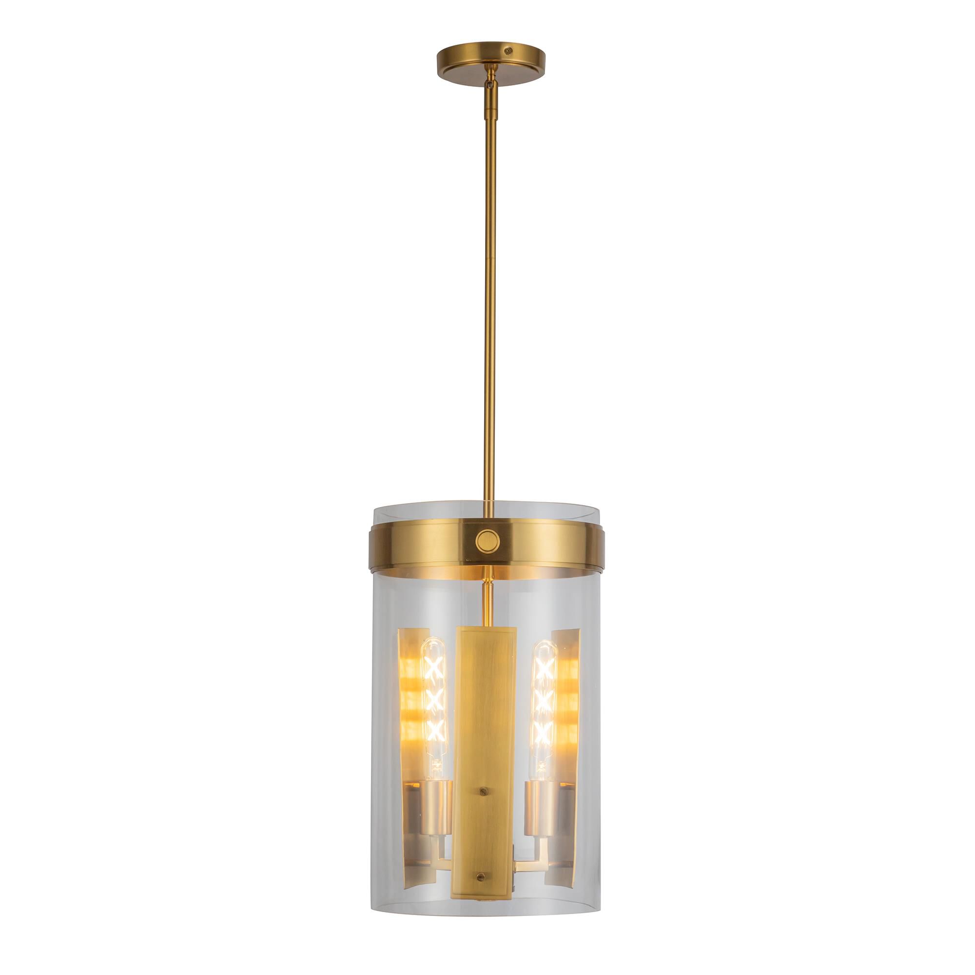 Shown in Brushed Brass finish