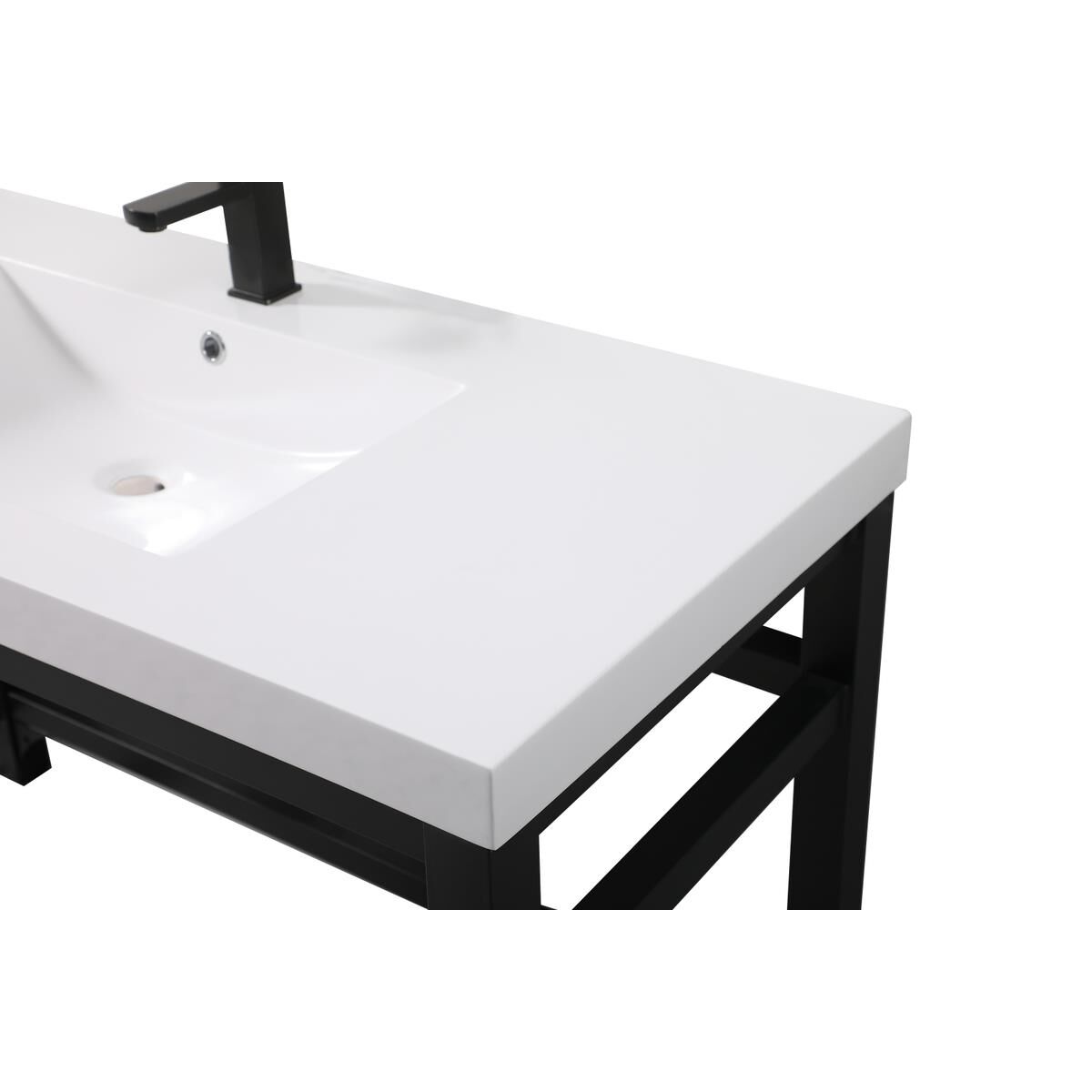 Shown in Black finish