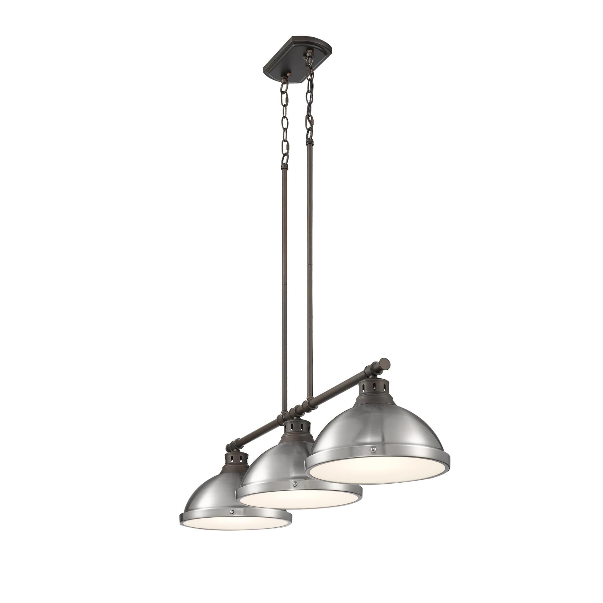 Duncan 40 Inch Linear Suspension Light by Golden Lighting
