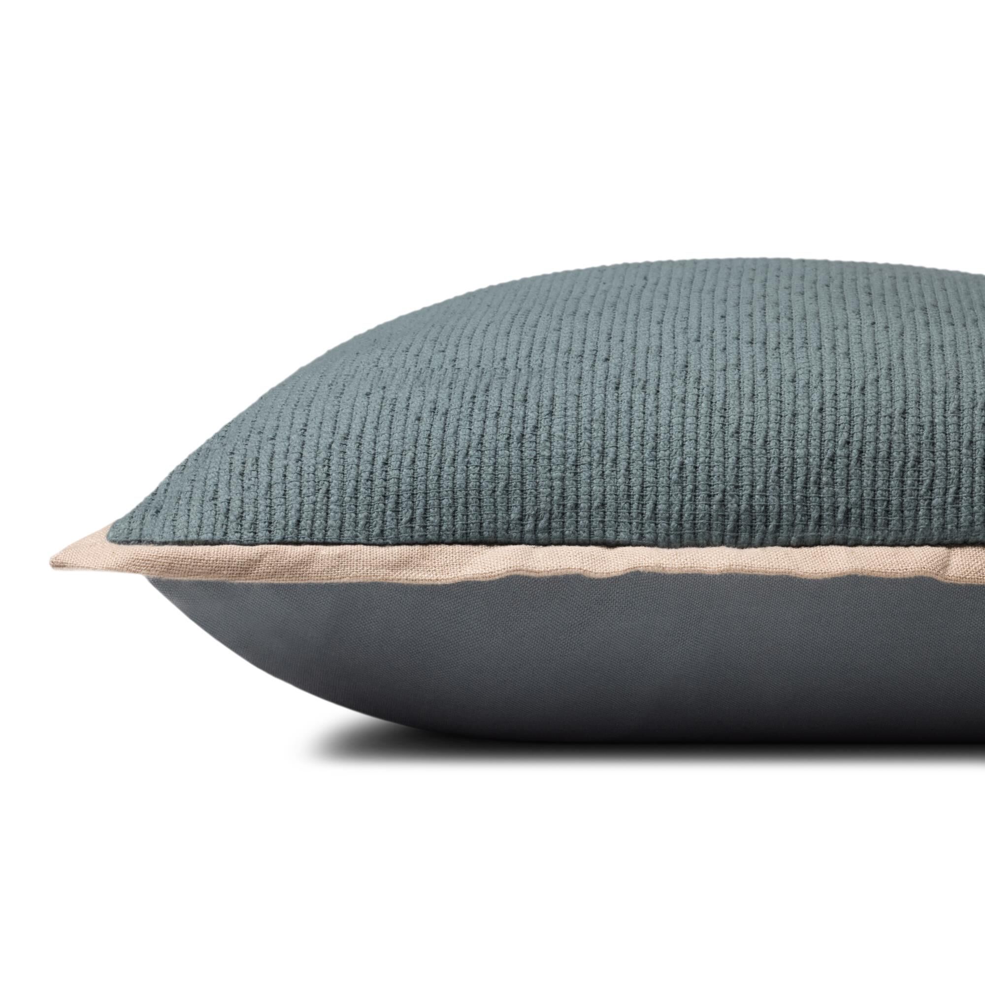 Shown in Blue finish and Cover Only - Pillow Sold Separately accent