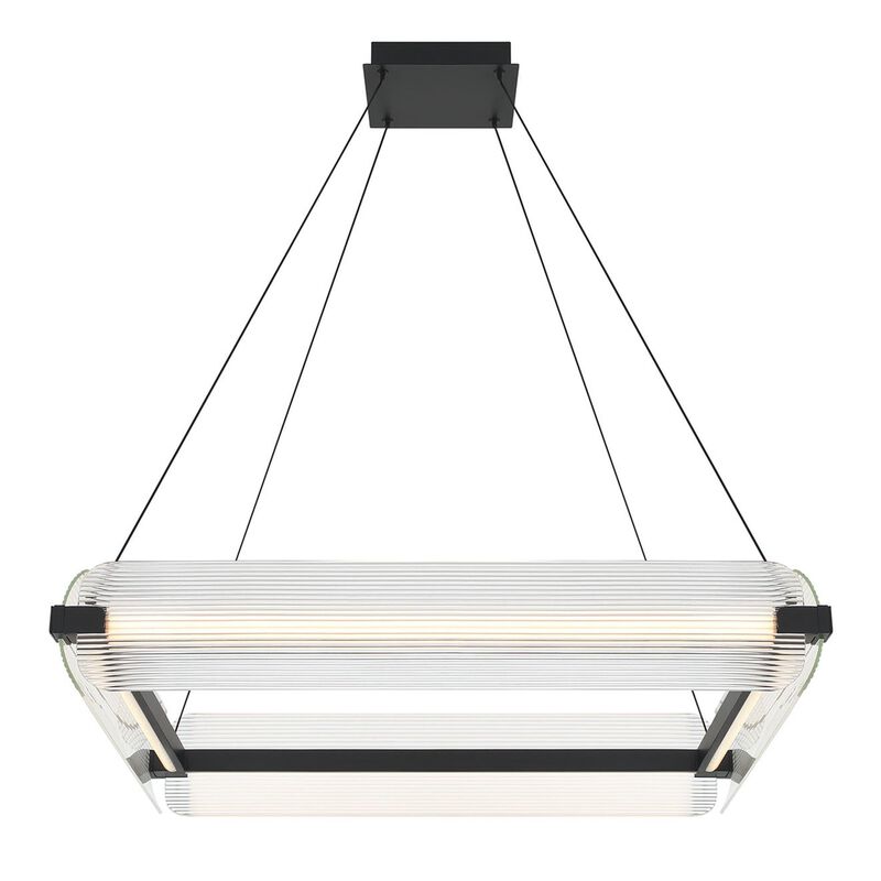 Neoness 34 Inch 4 Light Chandelier by Eurofase Lighting