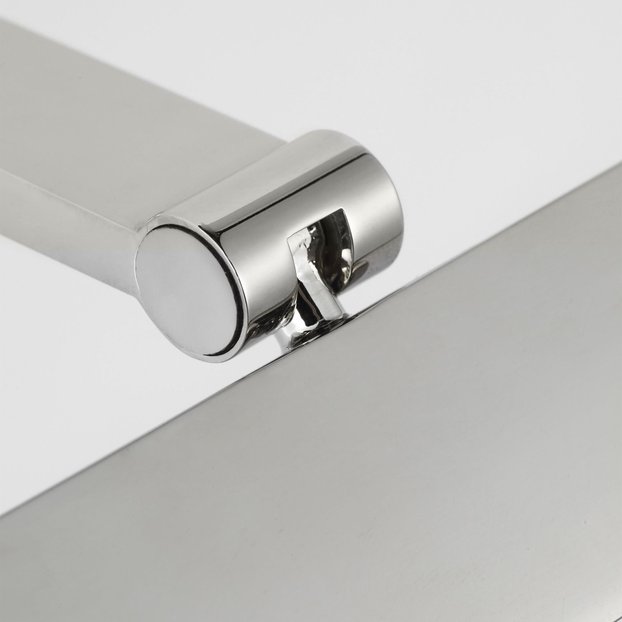 Shown in Polished Nickel finish and Aluminum shade