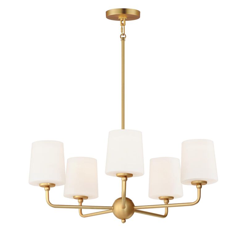 Bristol 26 Inch 5 Light Chandelier by Maxim Lighting