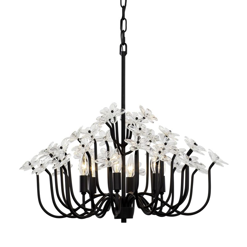 Ron Henderson Wildflower Chandelier by Varaluz