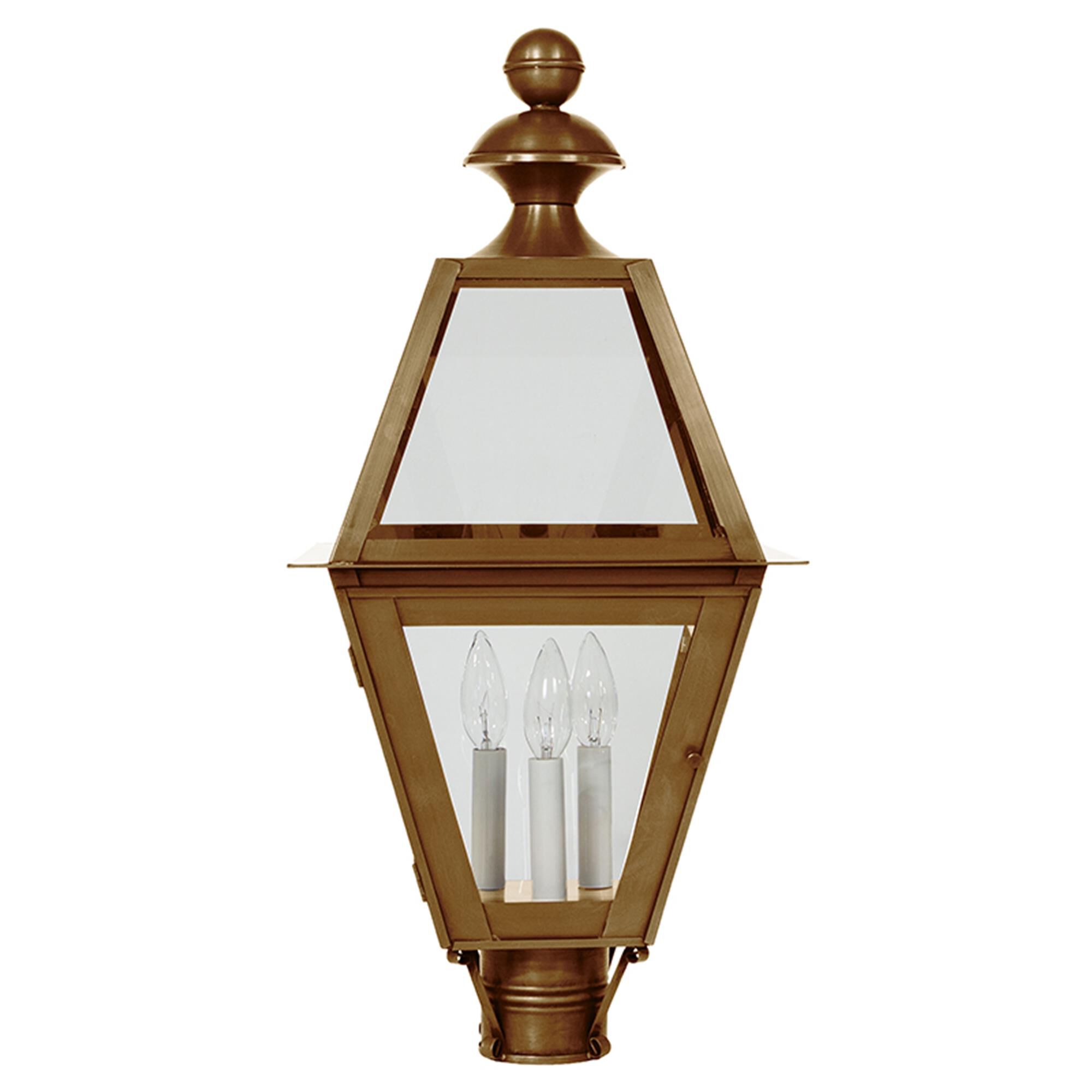 Boston 26 Inch 3 Light Outdoor Post Lamp,