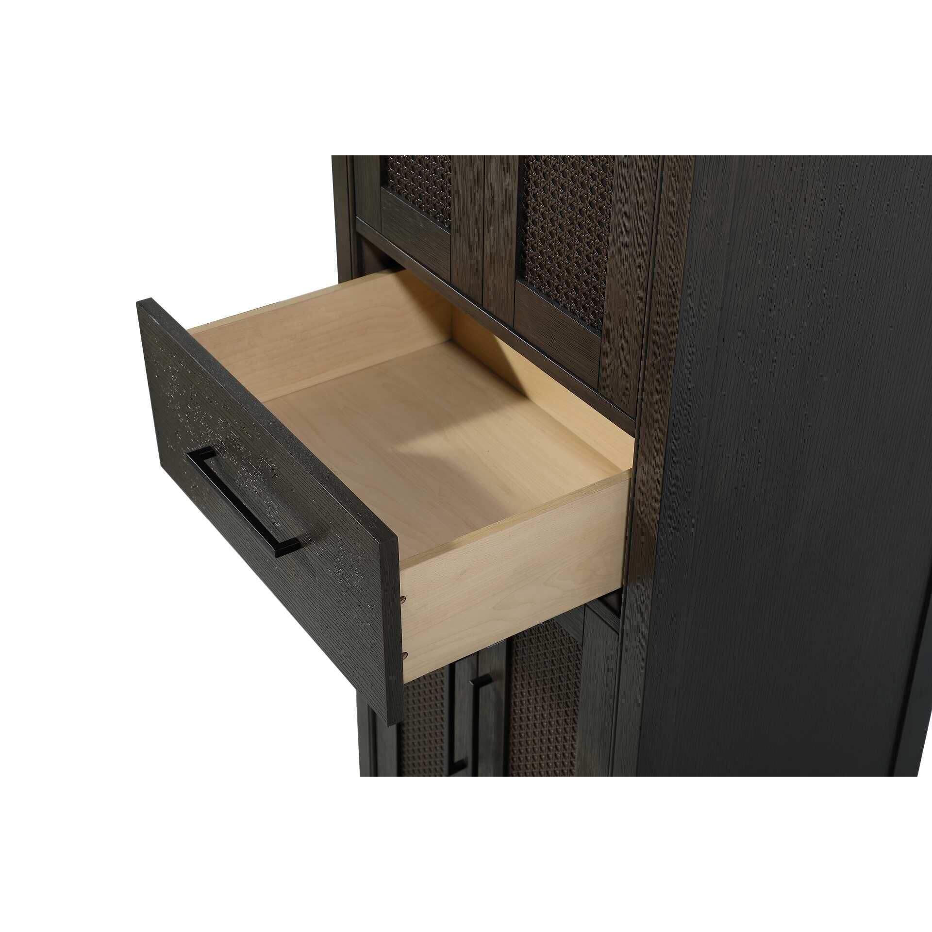 Shown in Chocolate Oak finish