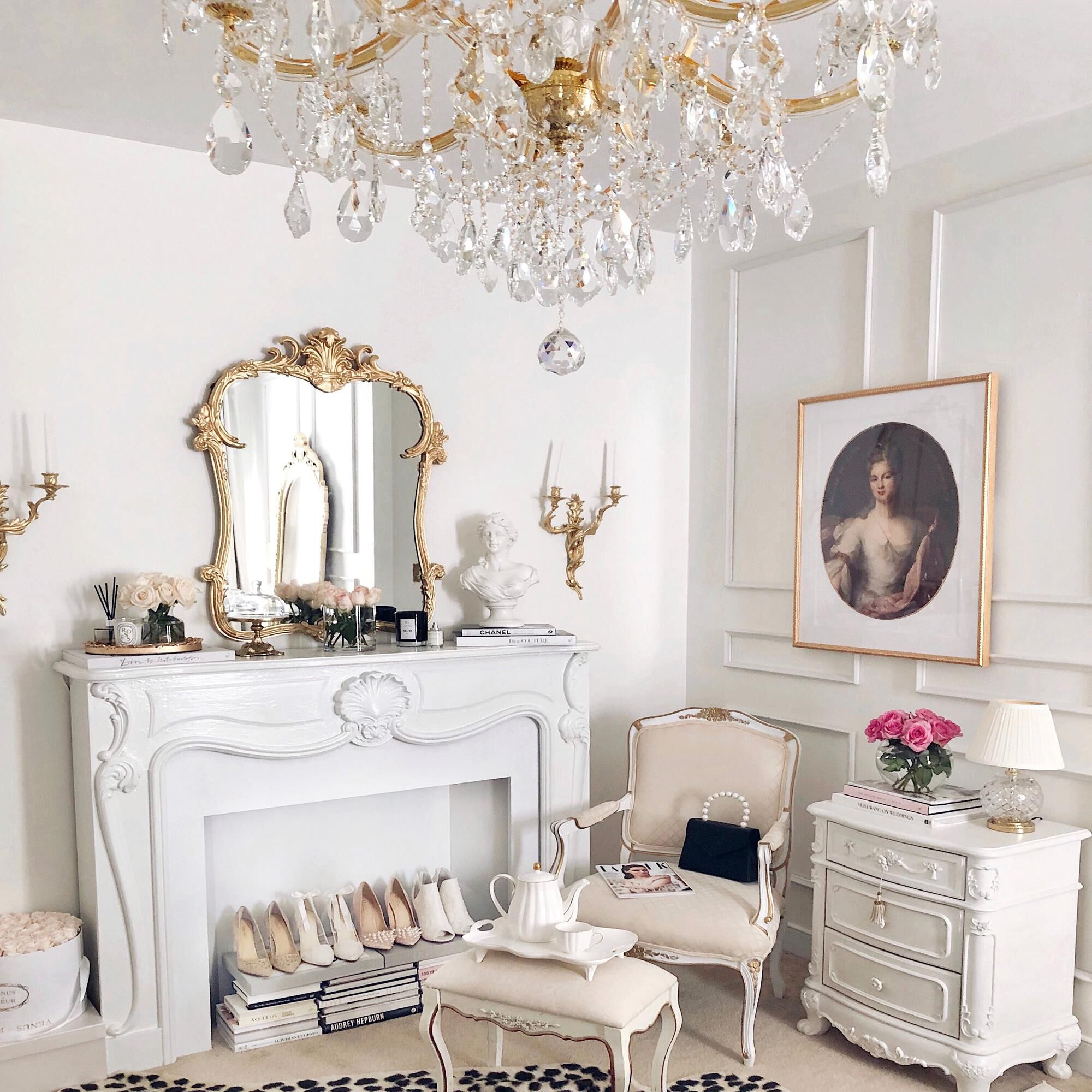 Maria Theresa 26 Inch 9 Light Chandelier by Crystorama