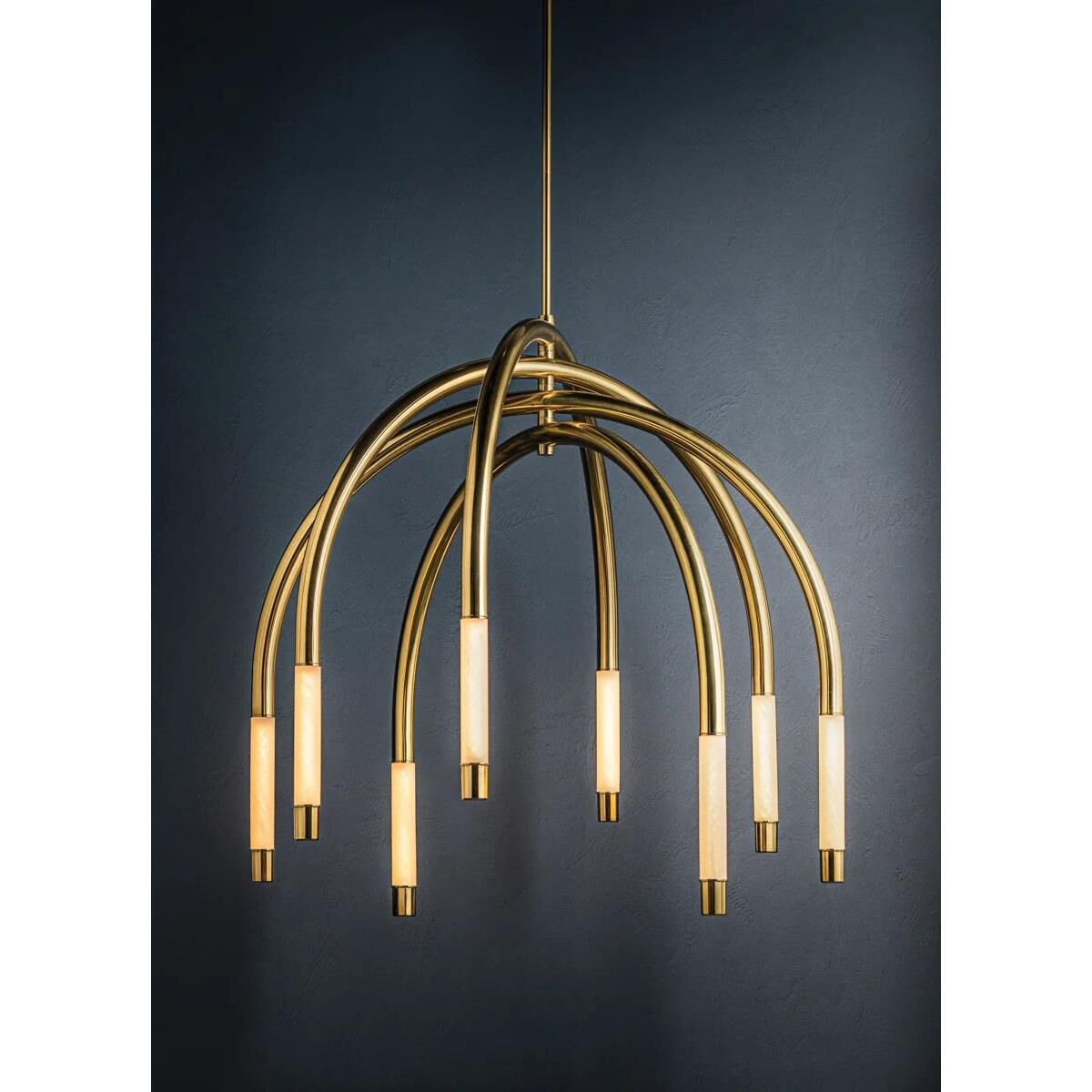 Noz Nozawa Zeme 47.75 Inch Chandelier by Corbett Lighting