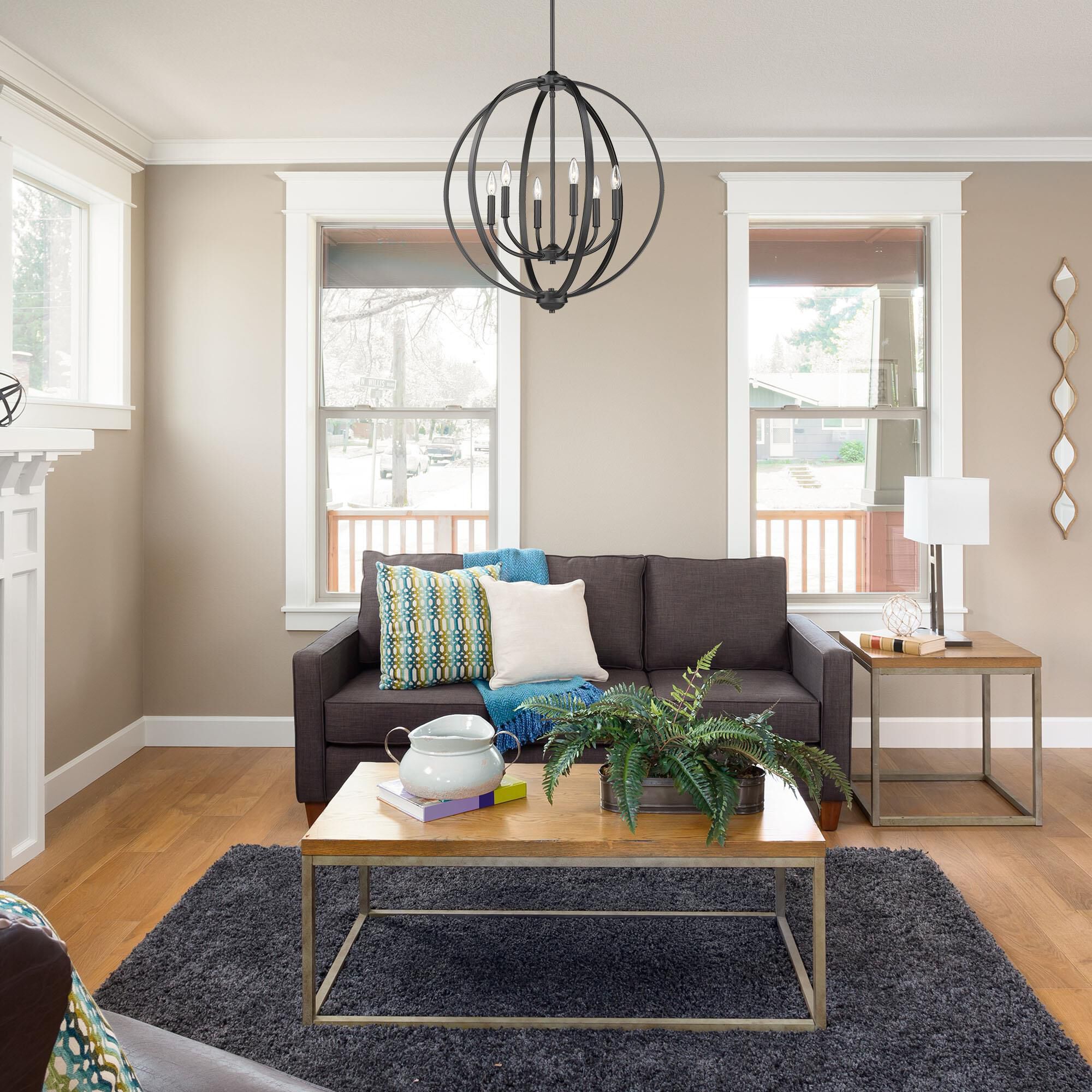 Colson Chandelier by Golden Lighting