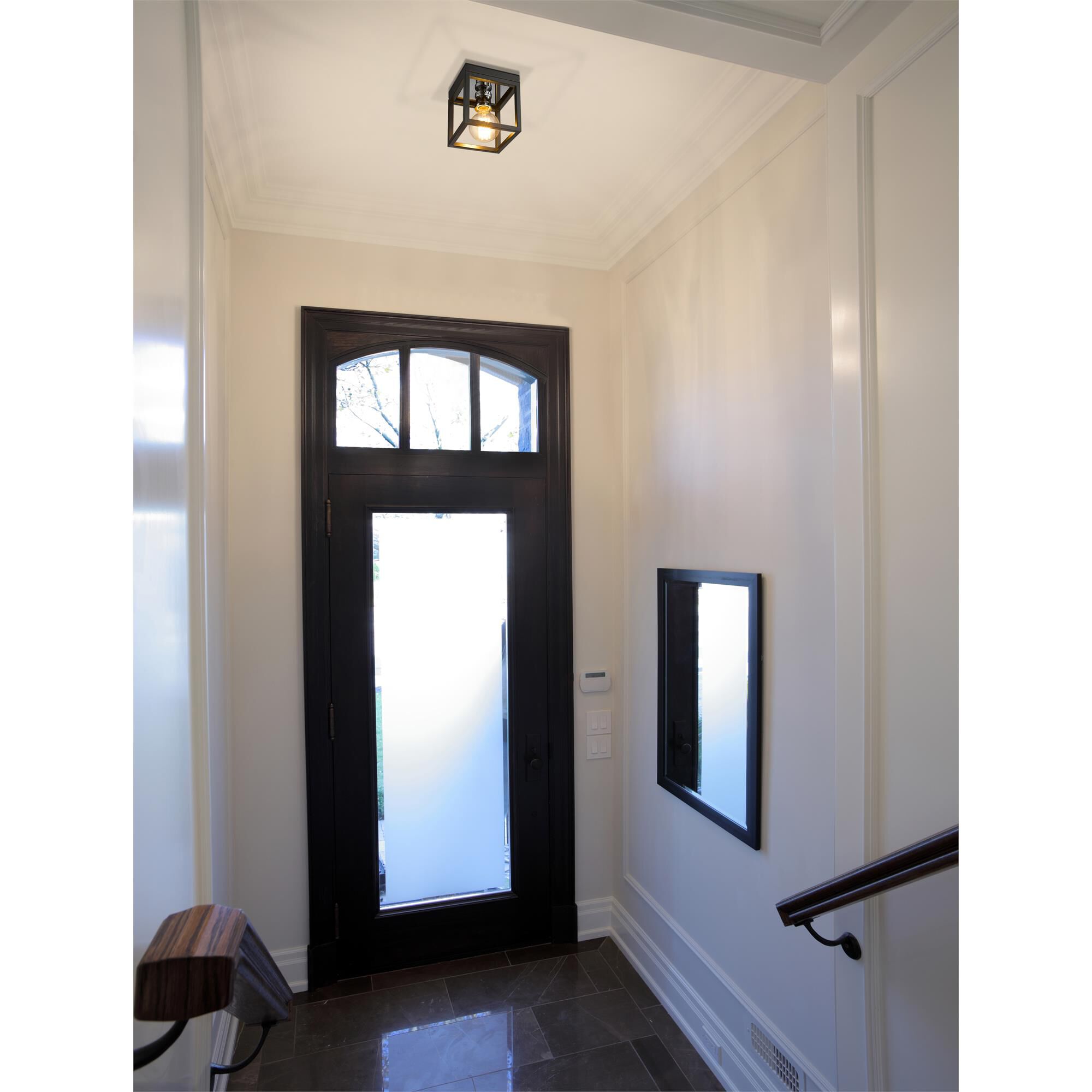 Kube 6 Inch 1 Light Flush Mount by Z-Lite