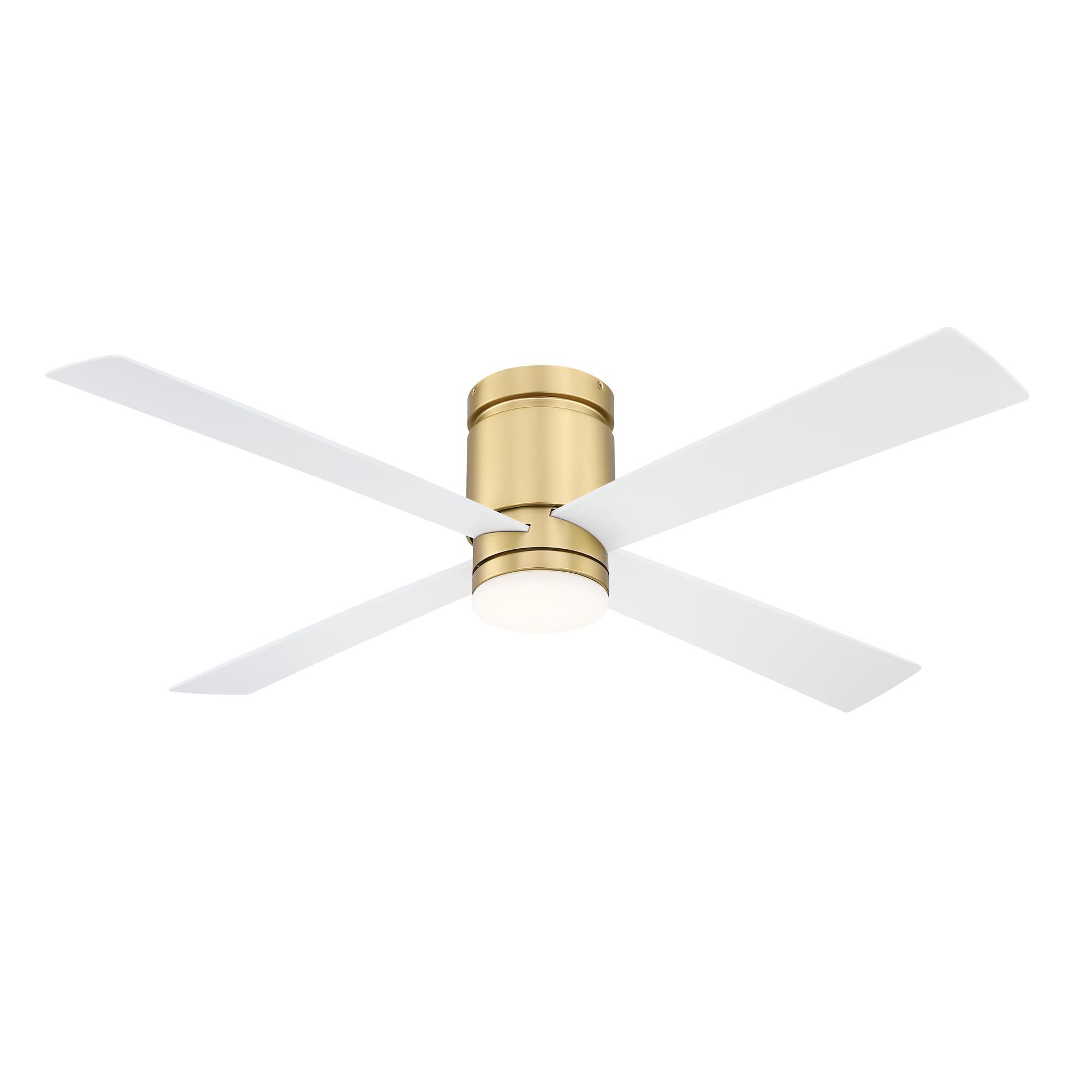 Shown in Brushed Satin Brass finish and Opal Frosted glass