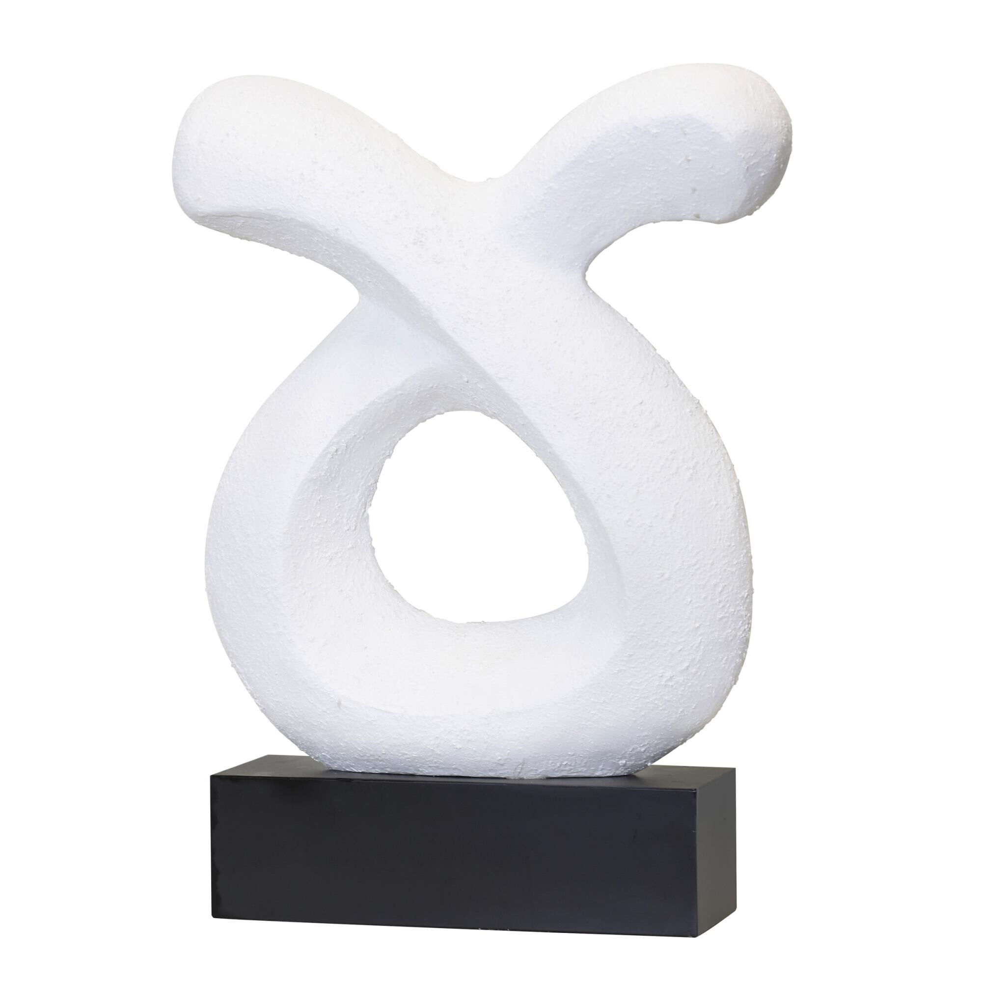 Taurus  24 Inch Sculpture by Harp and Finial