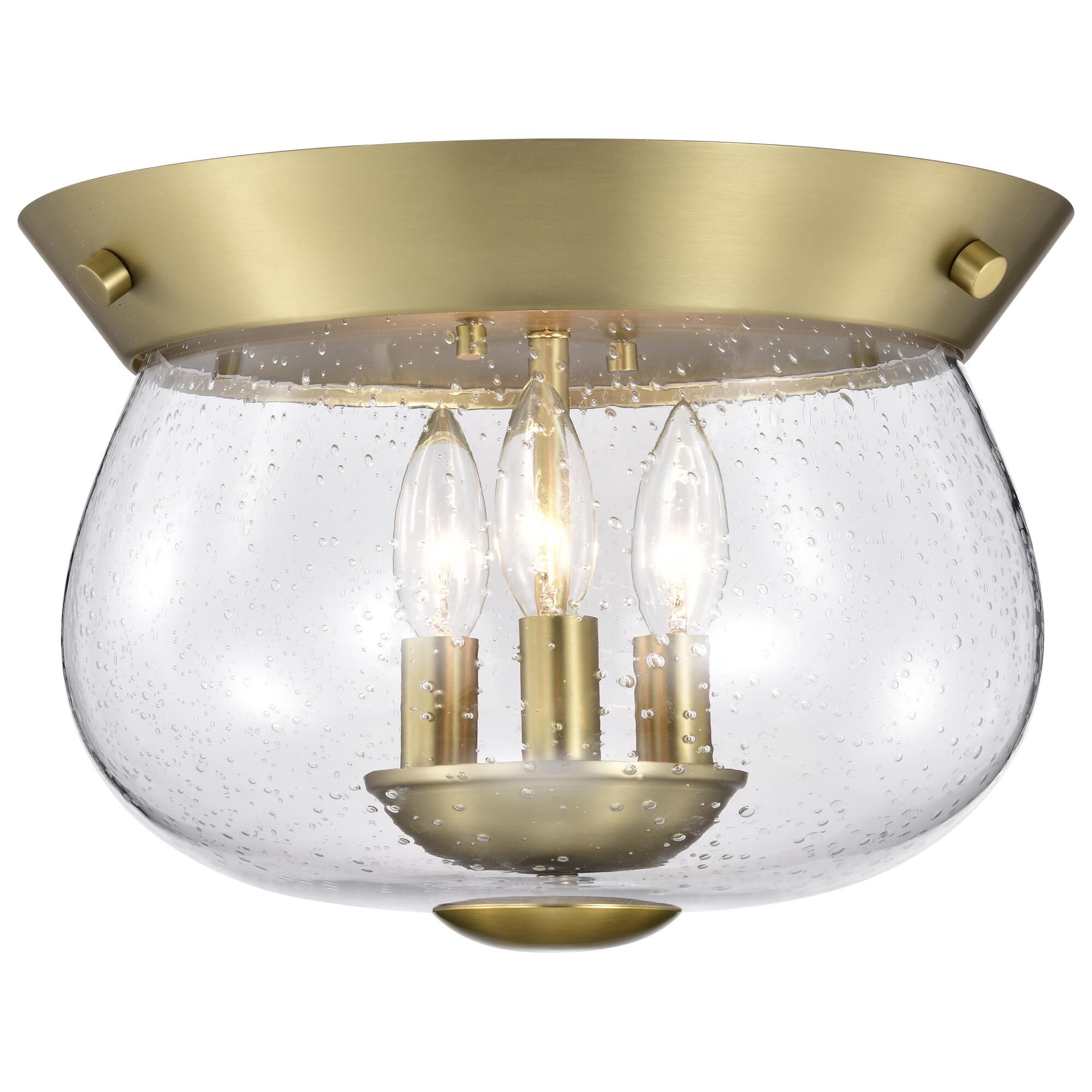 Boliver 13.5 Inch Flush Mount by Nuvo Lighting