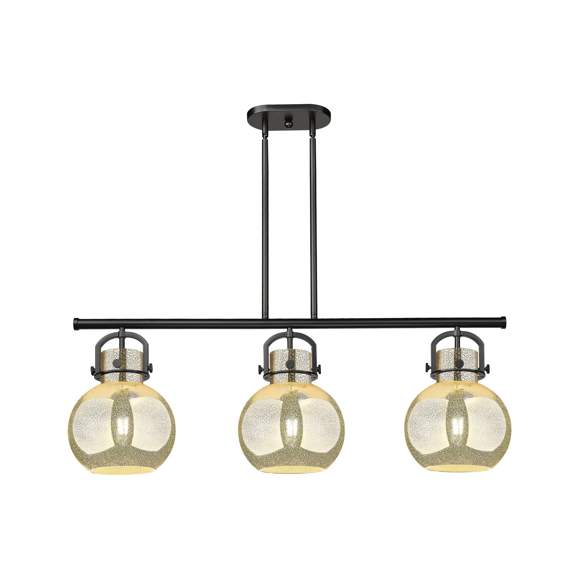 Bruno Marashlian Newton Sphere 42 Inch Linear Suspension Light by Innovations Lighting