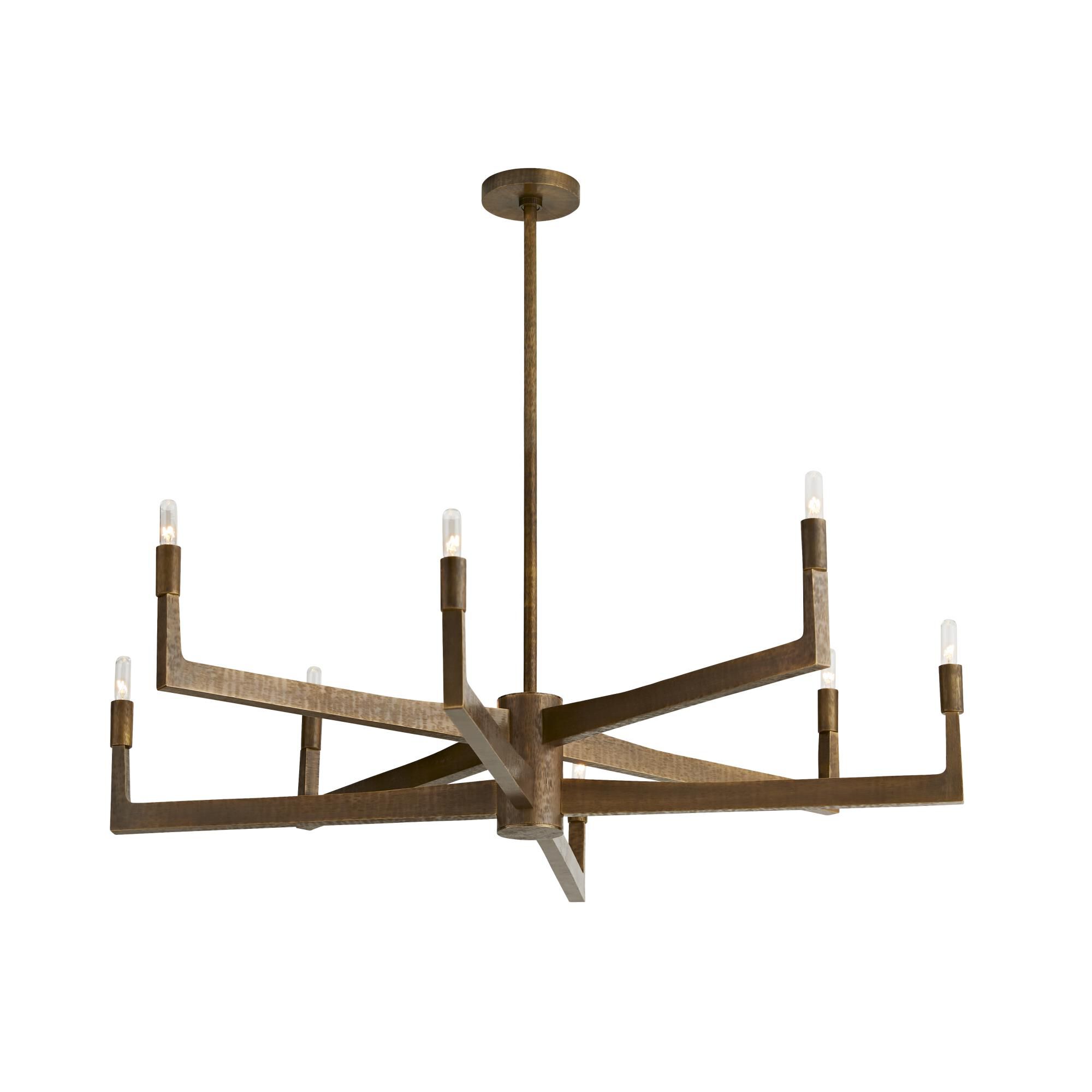 Griff 39 Inch 8 Light Chandelier by Arteriors Home