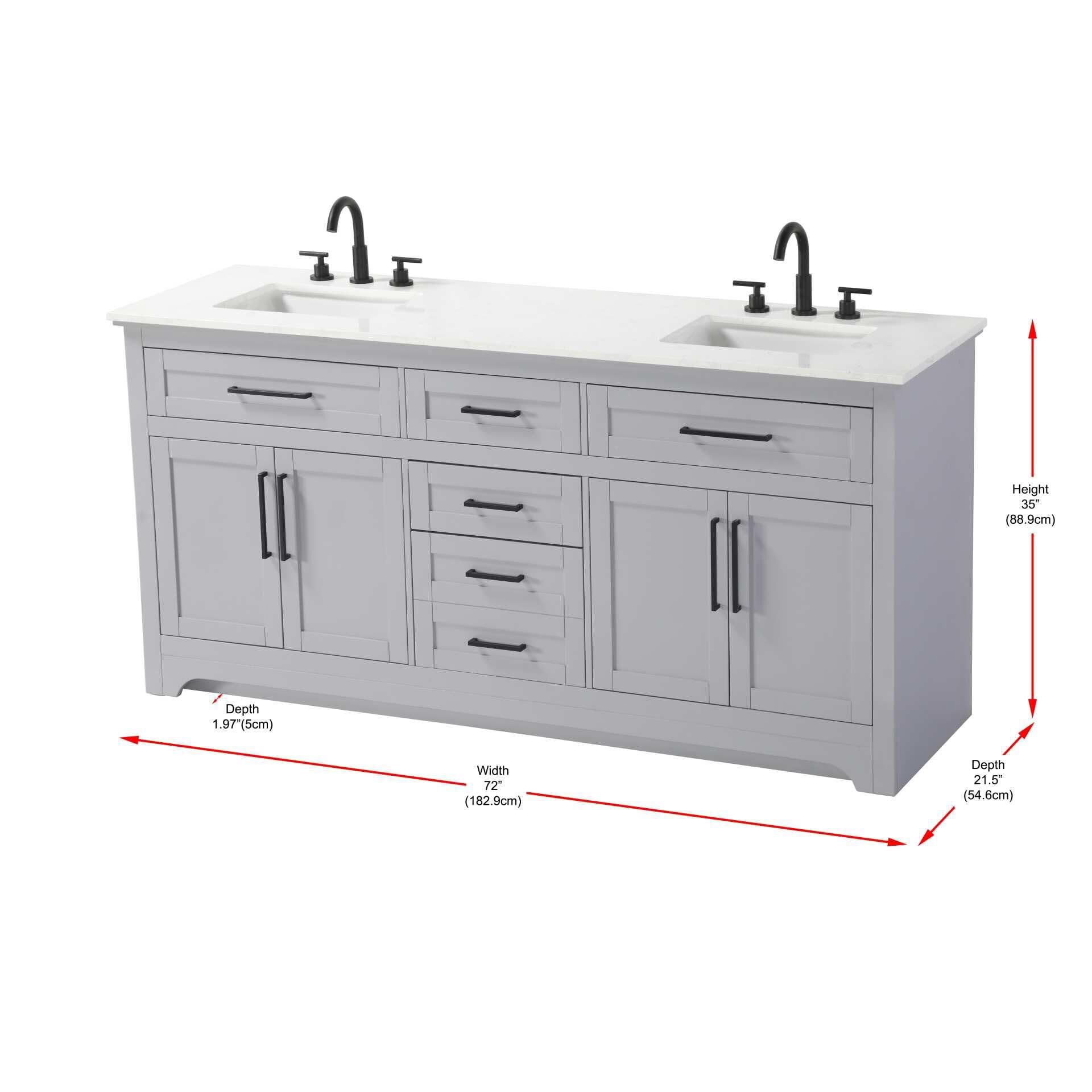 Shown in Grey finish