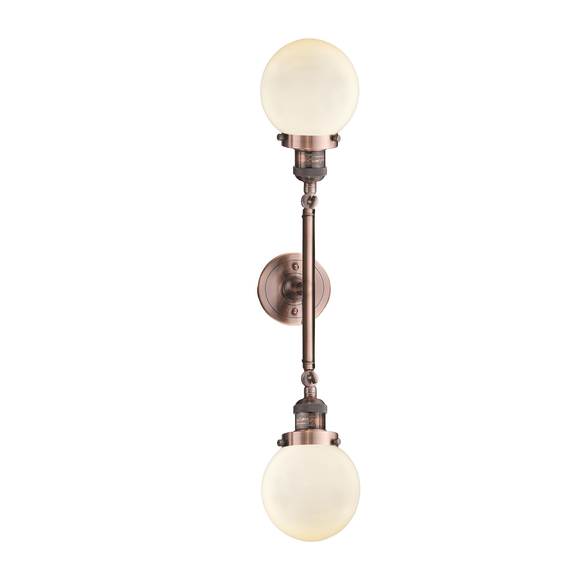 Bruno Marashlian Beacon 17 Inch 2 Light Bath Vanity Light by Innovations Lighting