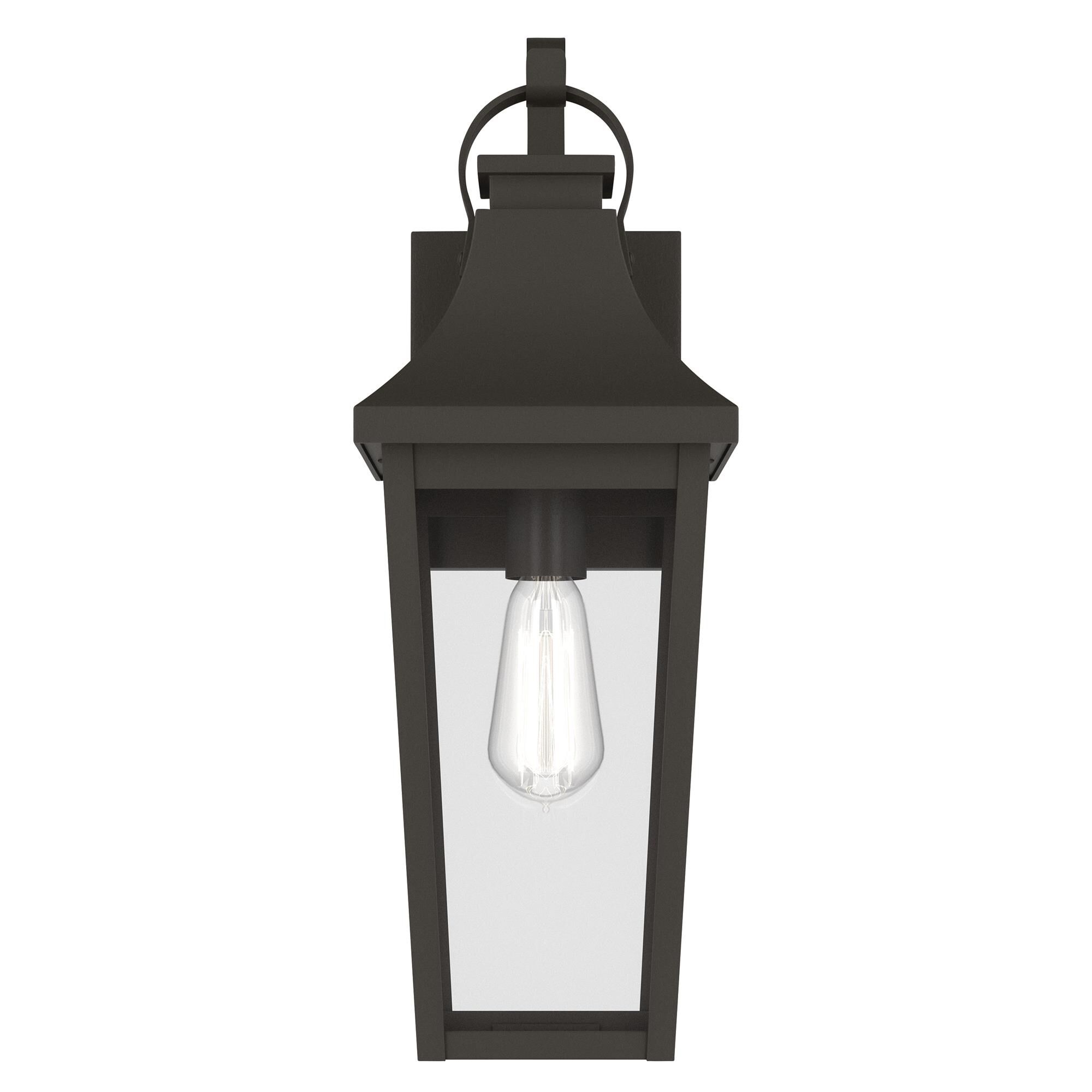 Shown in Olde Bronze finish and Clear glass