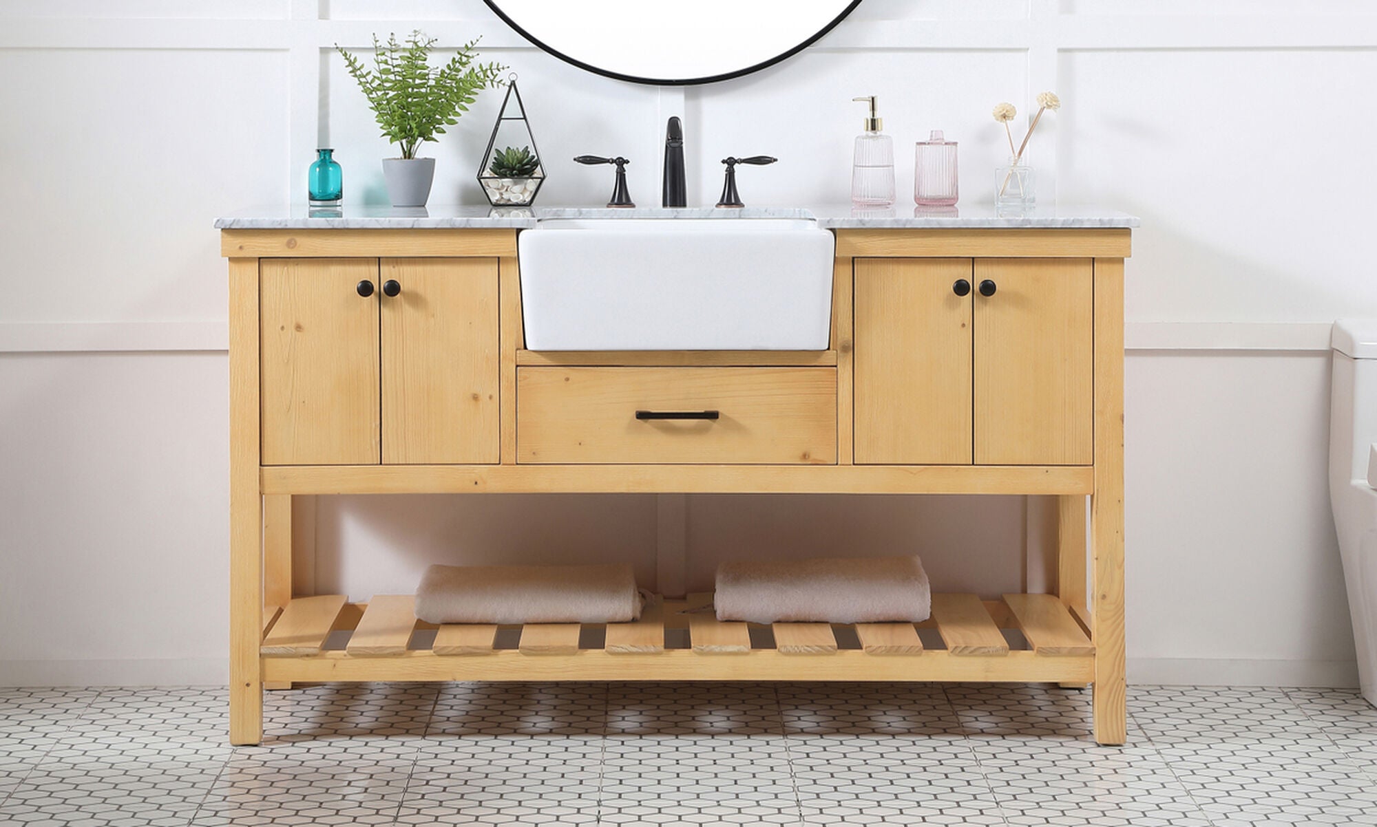 Clement 22 Inch Bath Vanity Cabinet,