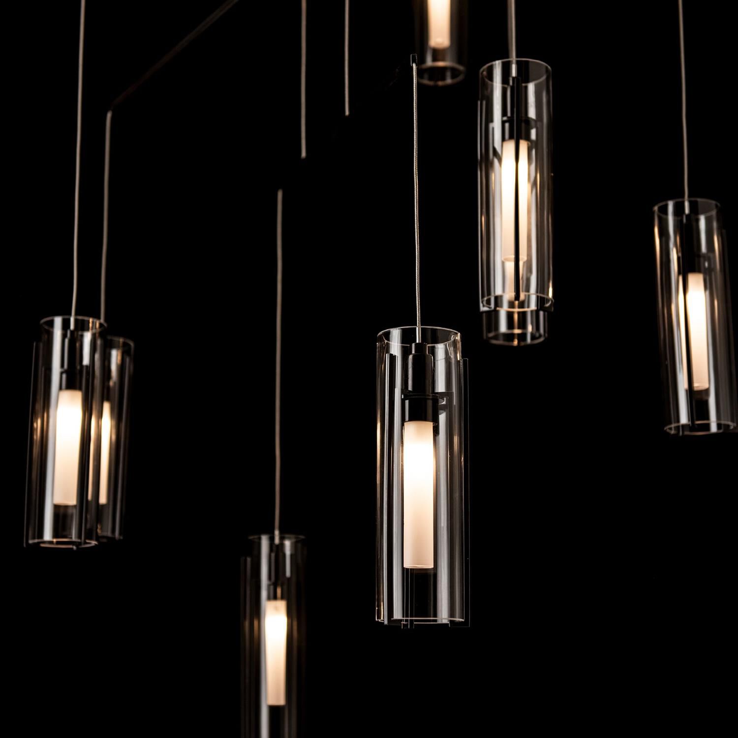 Exos 35 Inch Multi Light Pendant by Hubbardton Forge
