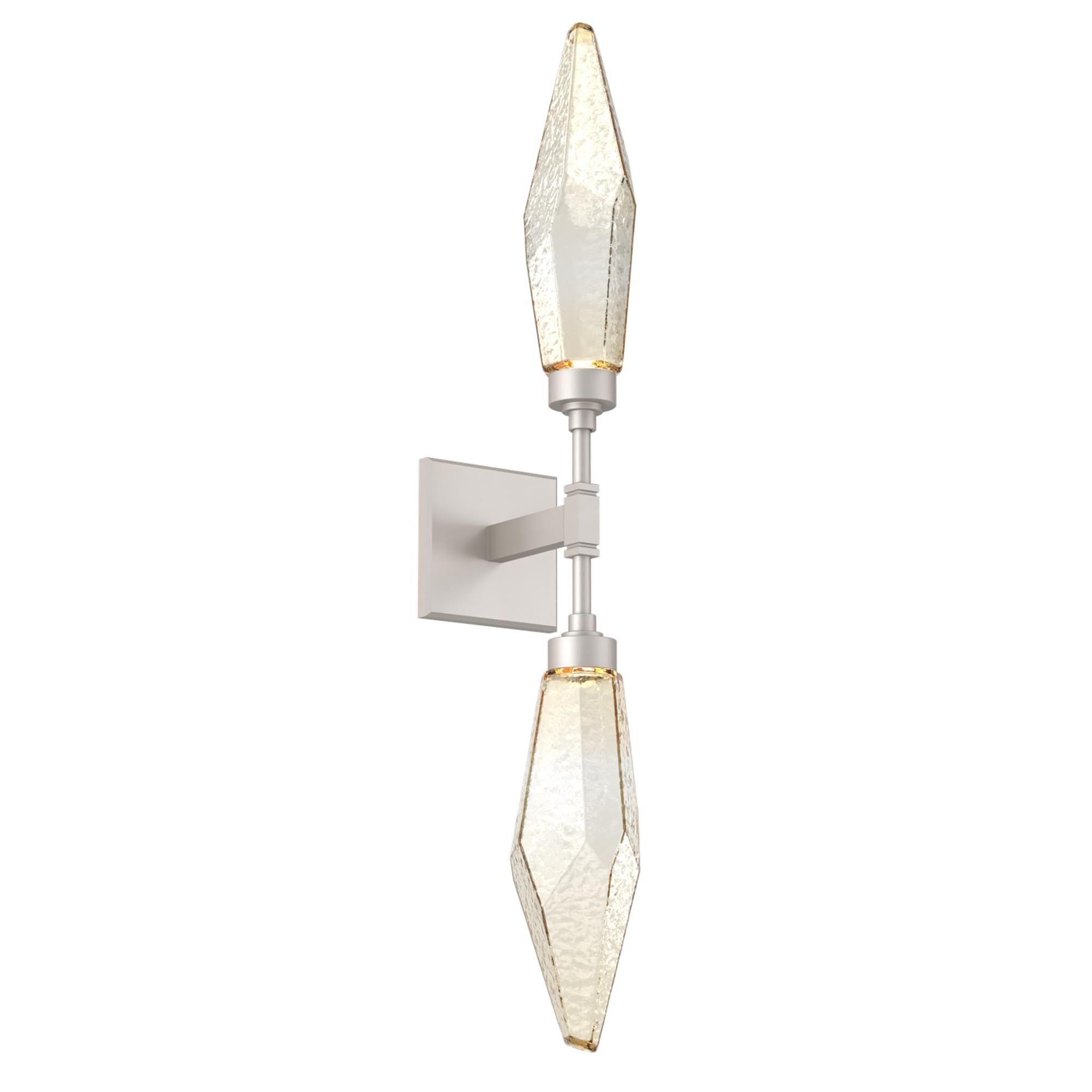 Rock Crystal 29 Inch LED Wall Sconce by Hammerton Studio