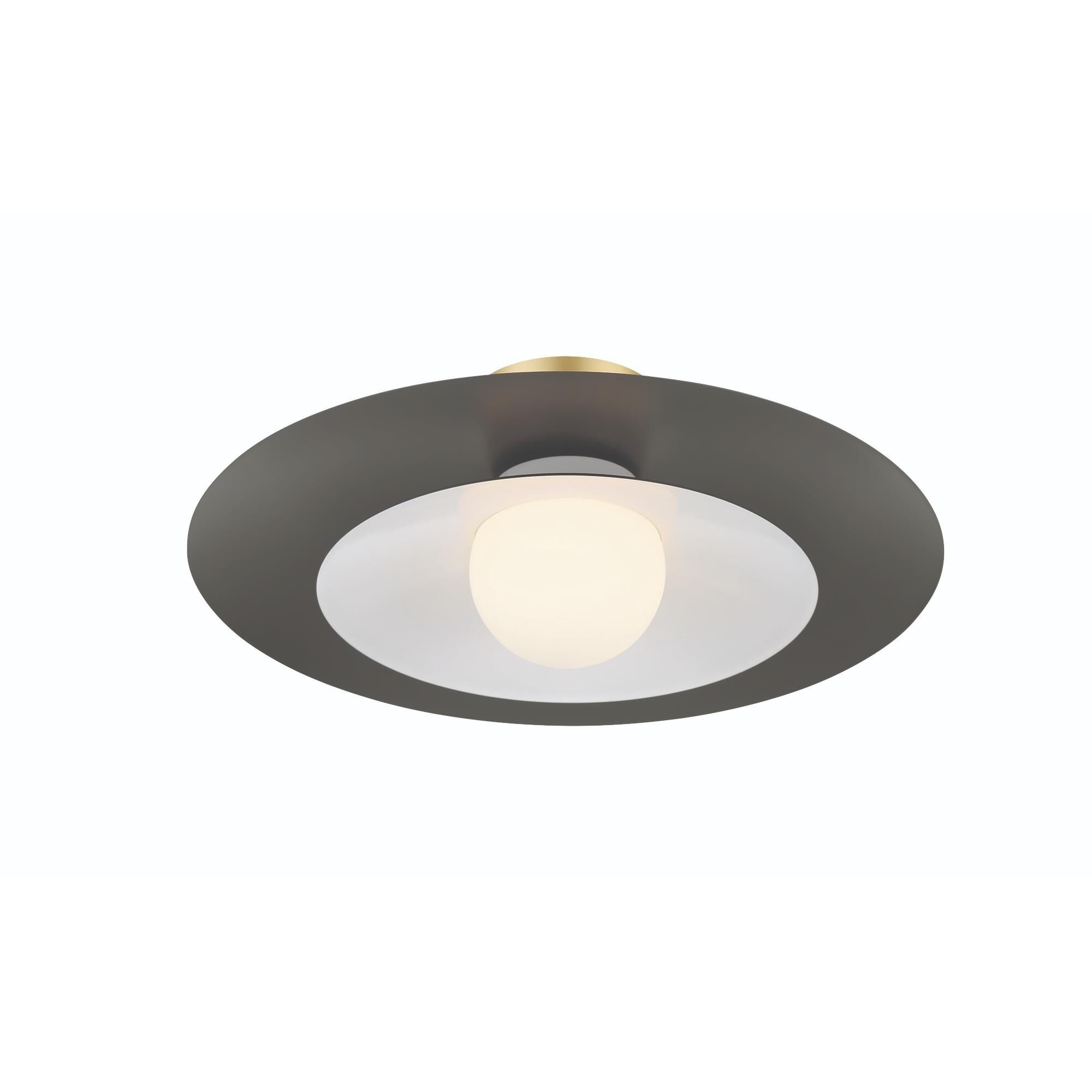 Welsh 18 Inch 1 Light LED Semi Flush Mount,