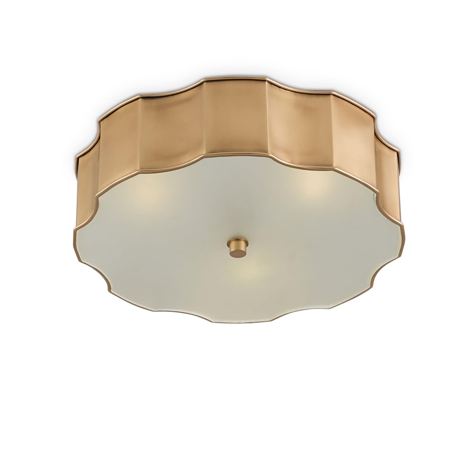 Wexford 19 Inch 3 Light Flush Mount,