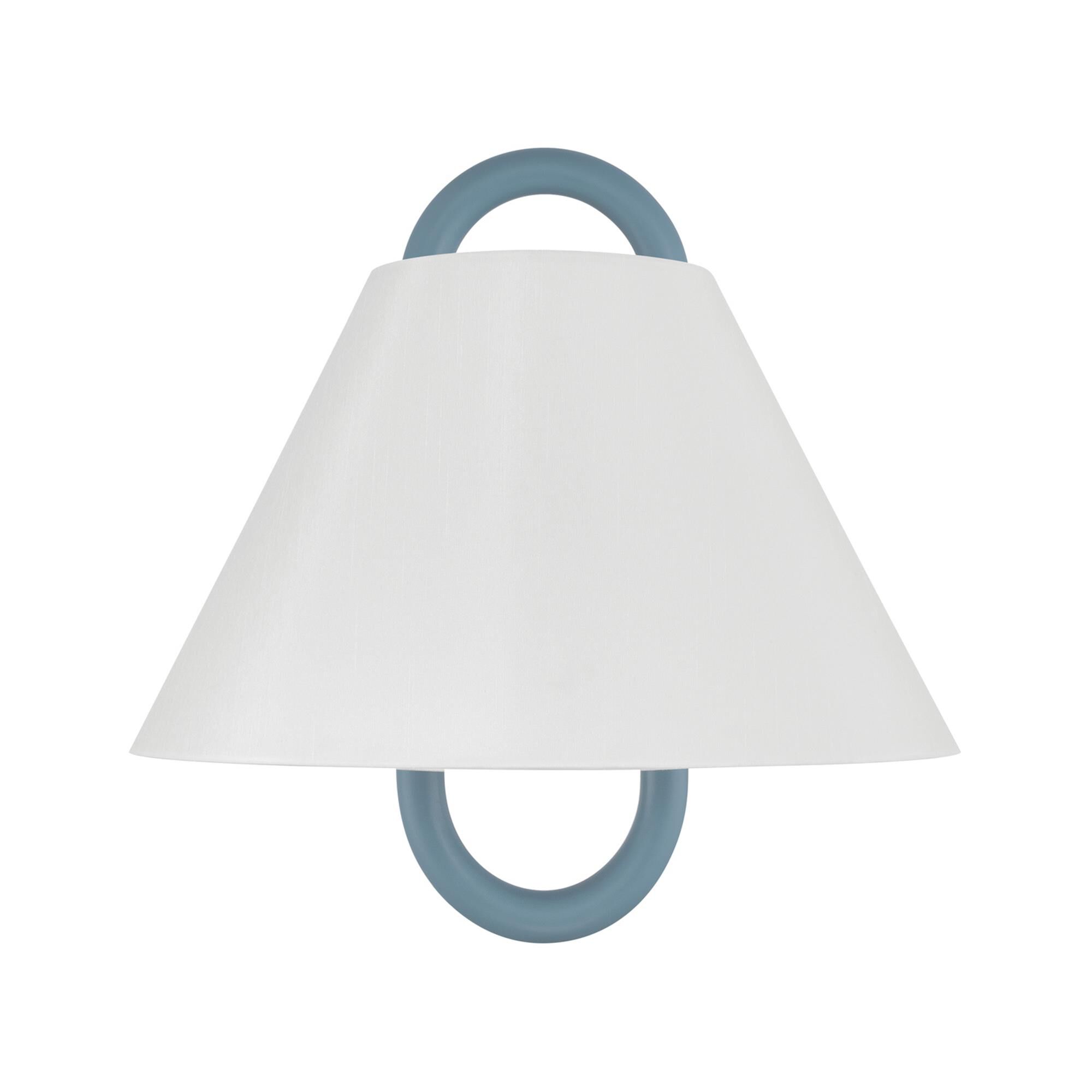 Shown in Vibrant Gold finish and Fabric glass and Fabric shade