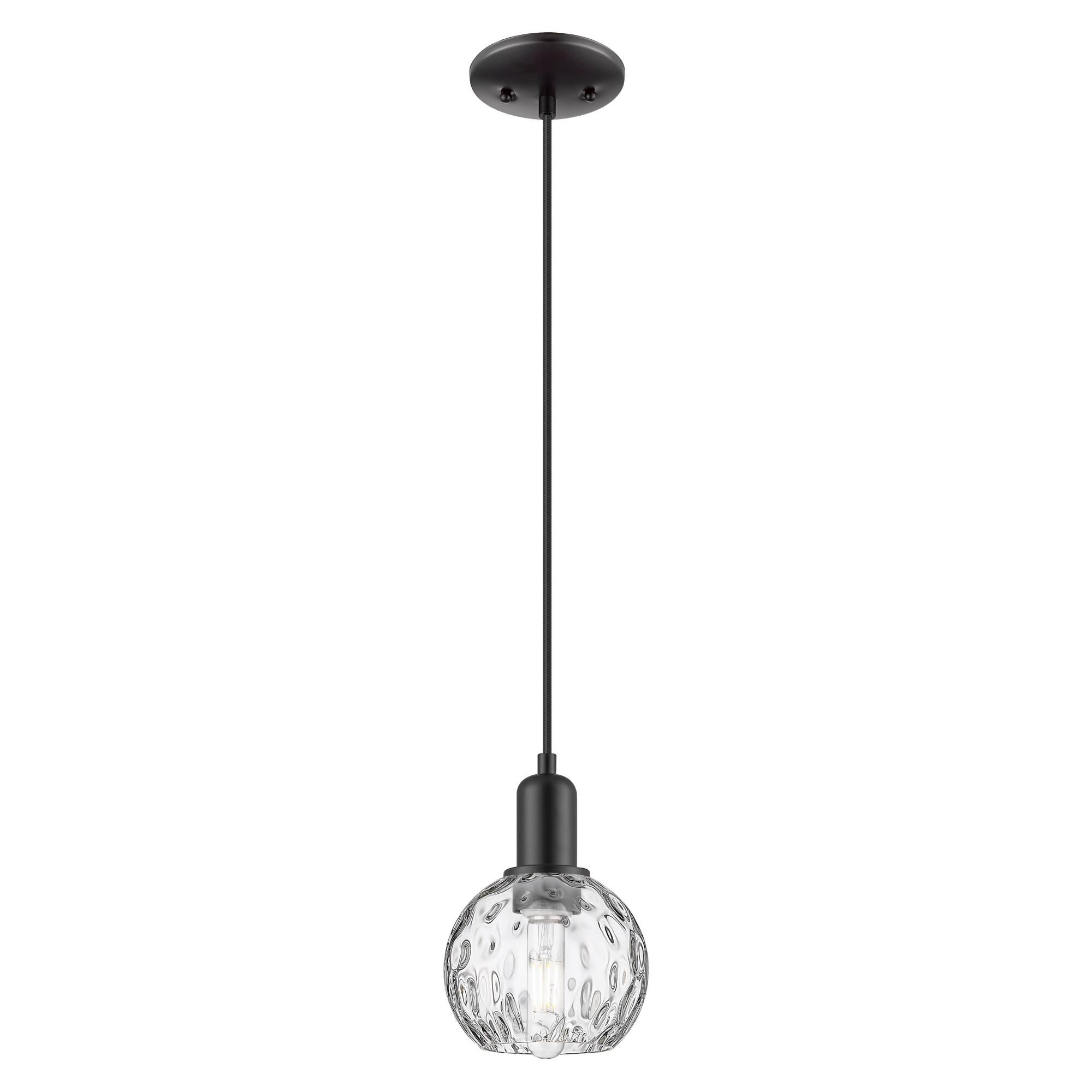 Shown in Matte Black finish and Clear Water glass