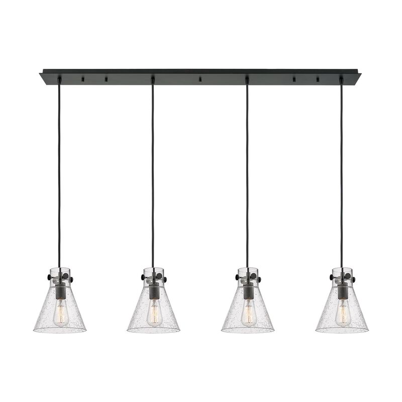 Bruno Marashlian Newton Cone 51 Inch 4 Light Linear Suspension Light by Innovations Lighting