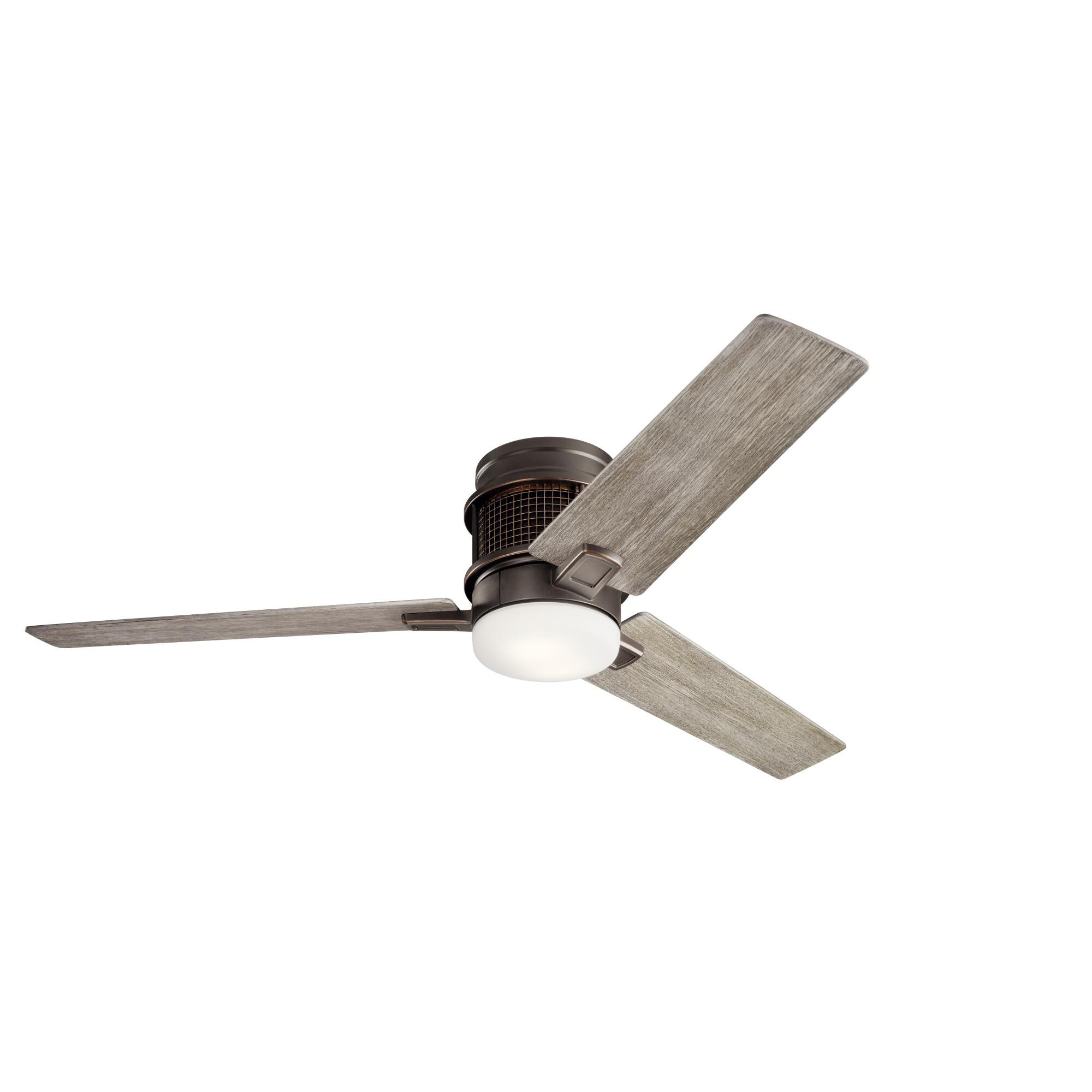 Chiara 52 Inch Flush Mount Fan with Light Kit by Kichler Lighting