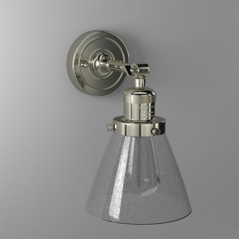 Bruno Marashlian Small Cone 10 Inch Wall Sconce by Innovations Lighting