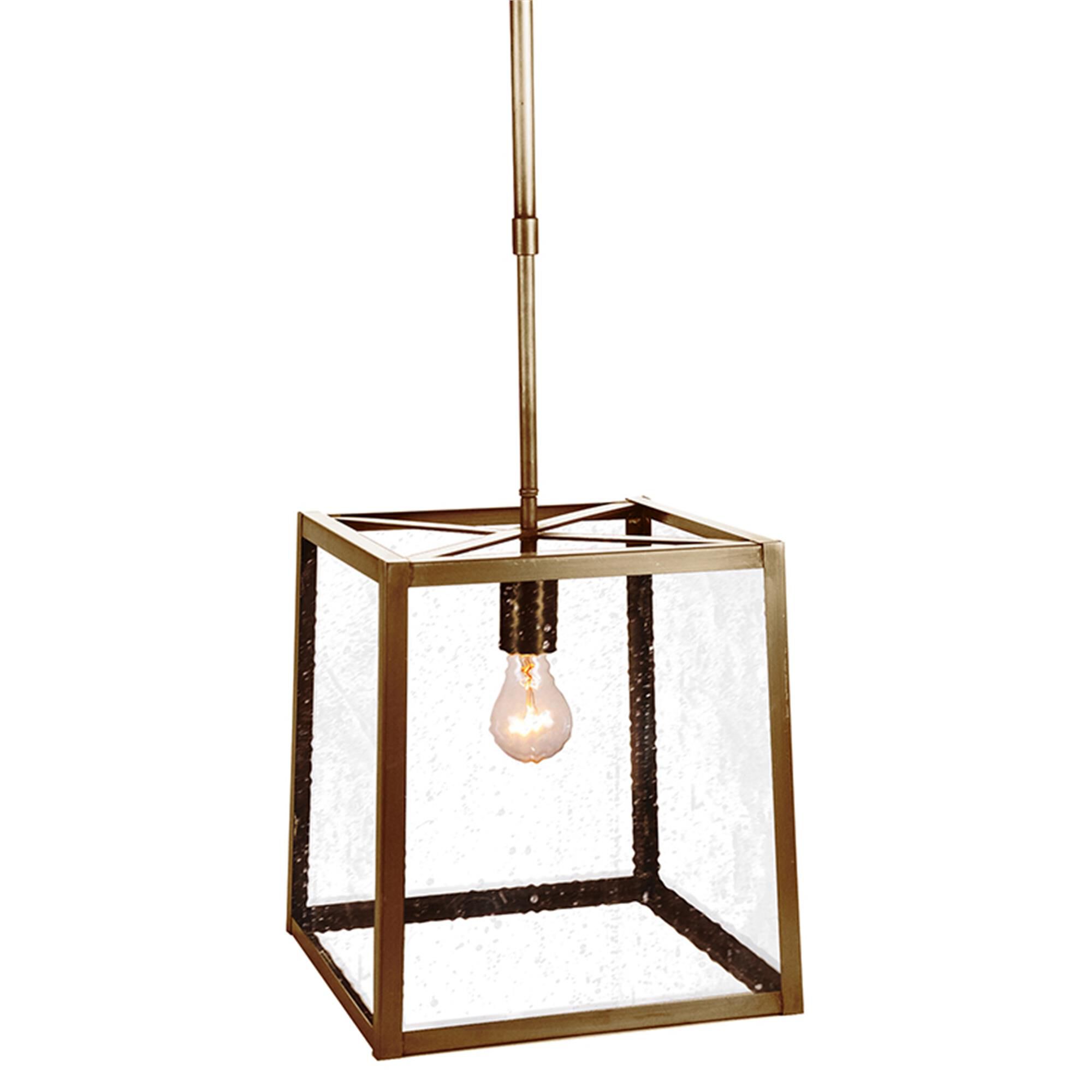 Transitional 13 Inch Lantern Pendant,