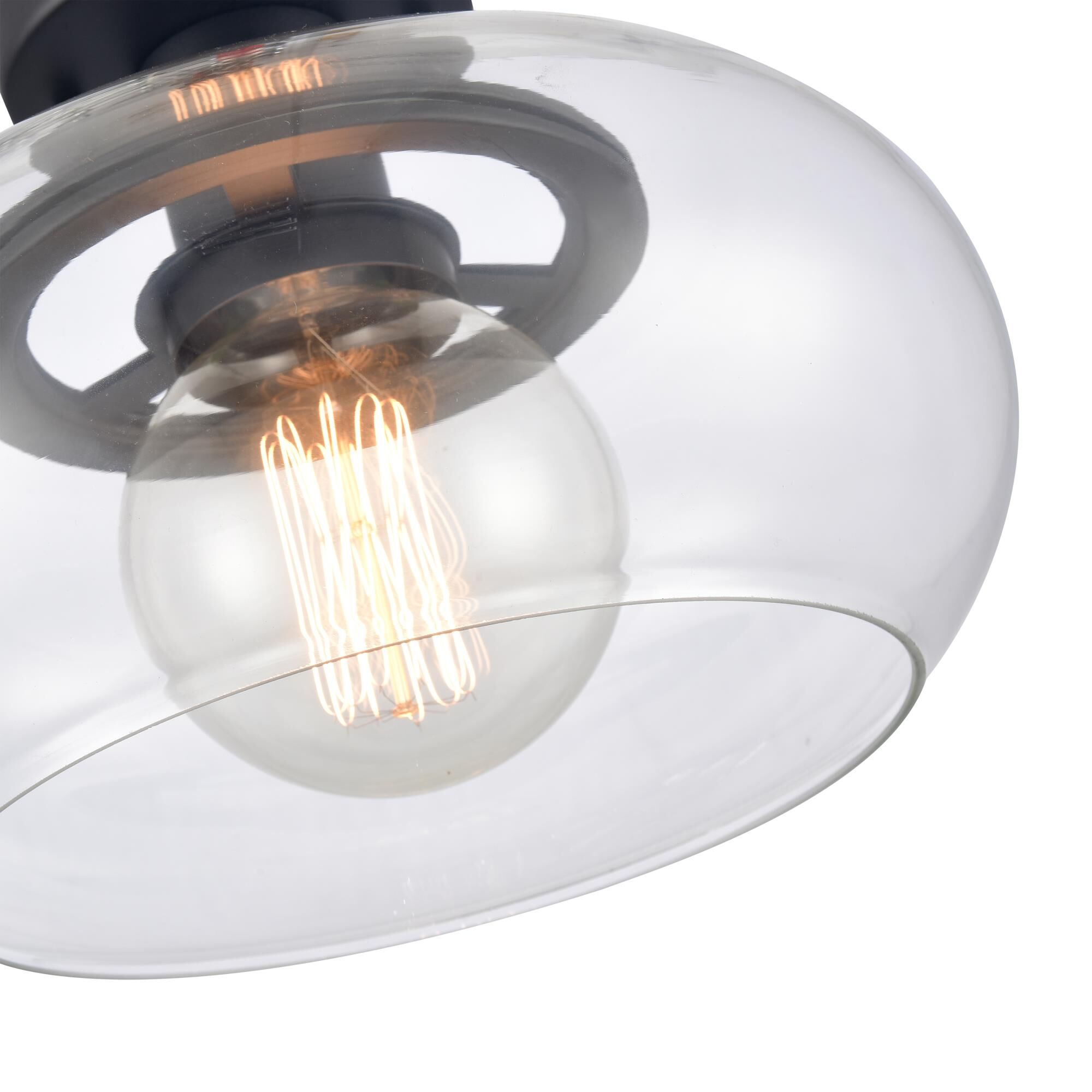 Clement 13 Inch 1 Light Semi Flush Mount by ELK Lighting - Clearance