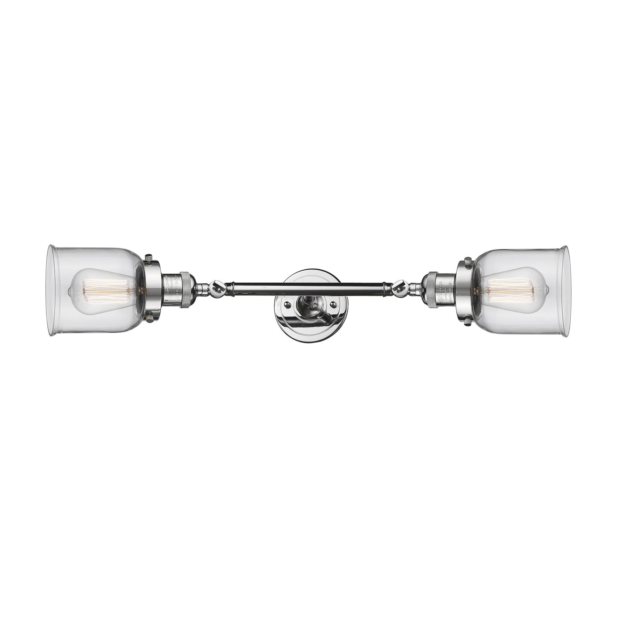 Bruno Marashlian Small Bell 16 Inch 2 Light Bath Vanity Light by Innovations Lighting