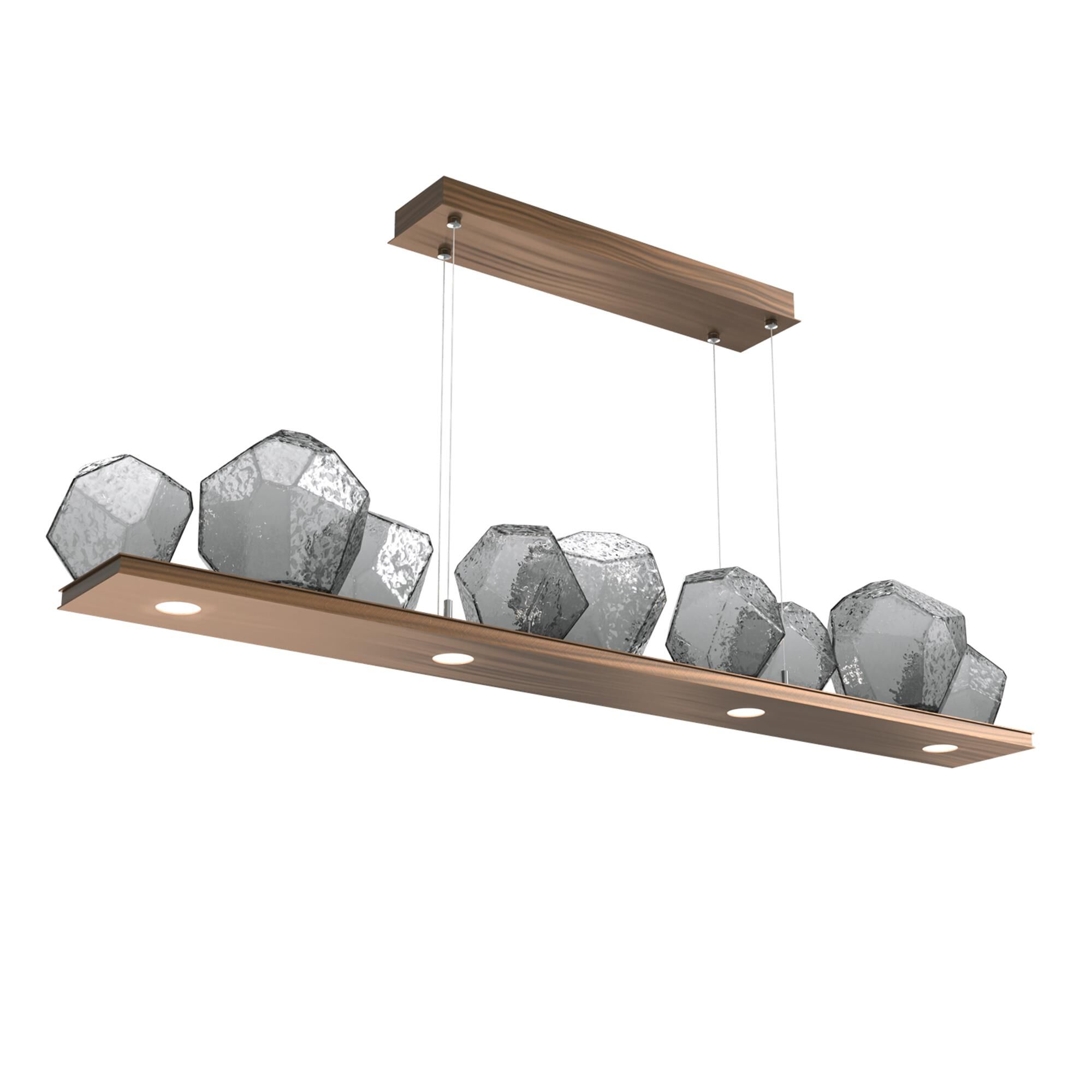 Shown in Oil Rubbed Bronze finish and Smoke glass