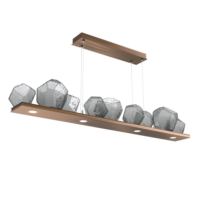 Gem 59 Inch 13 Light LED Linear Suspension Light by Hammerton Studio