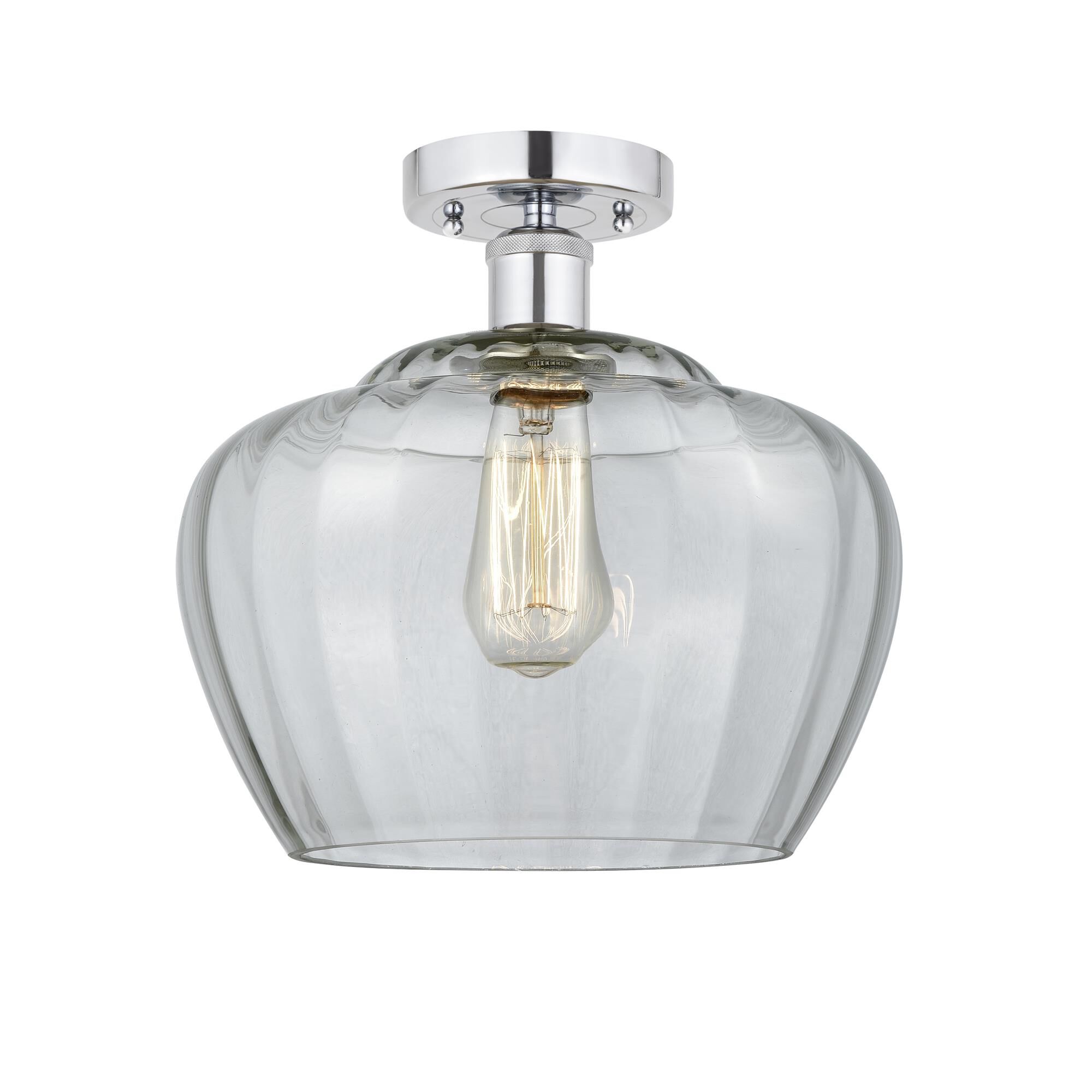 Shown in Polished Chrome, Clear finish and Clear glass and Clear Glass shade