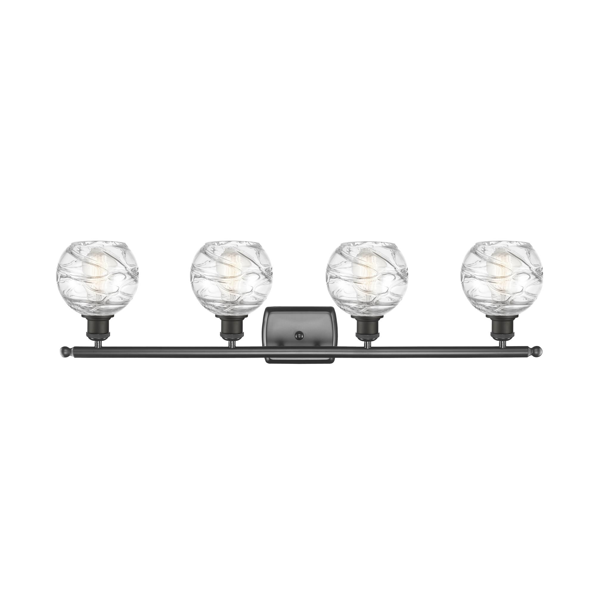 Bruno Marashlian Athens Deco Swirl 36 Inch Bath Vanity Light by Innovations Lighting