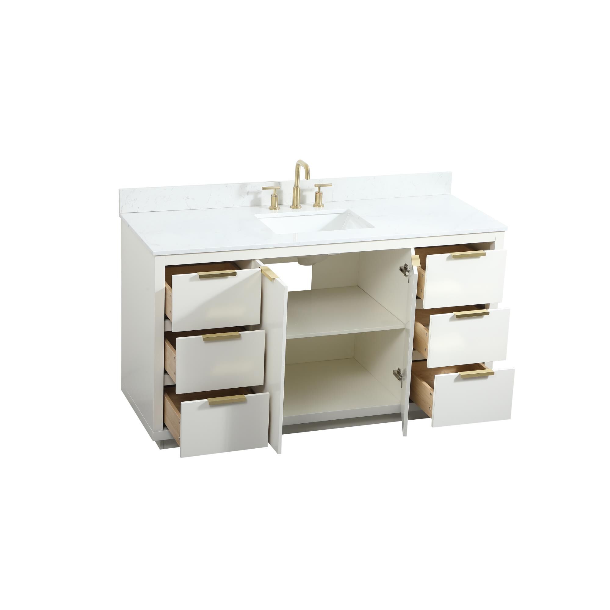 Blake 60 Inch Bath Vanity by Elegant Decor