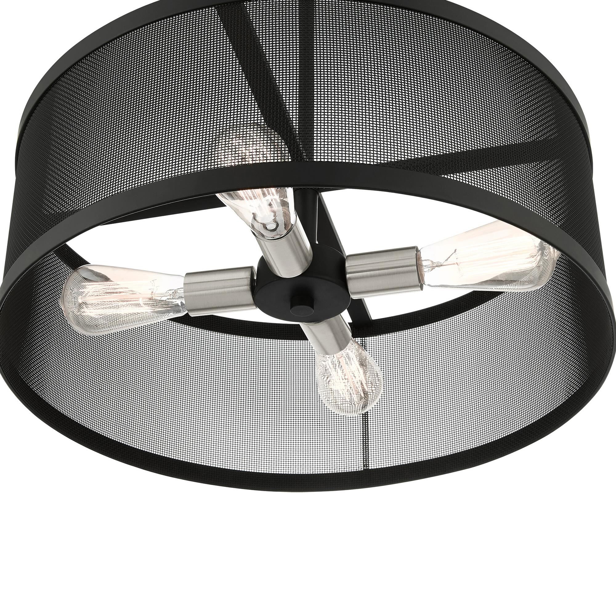 Industro Large Pendant by Livex Lighting