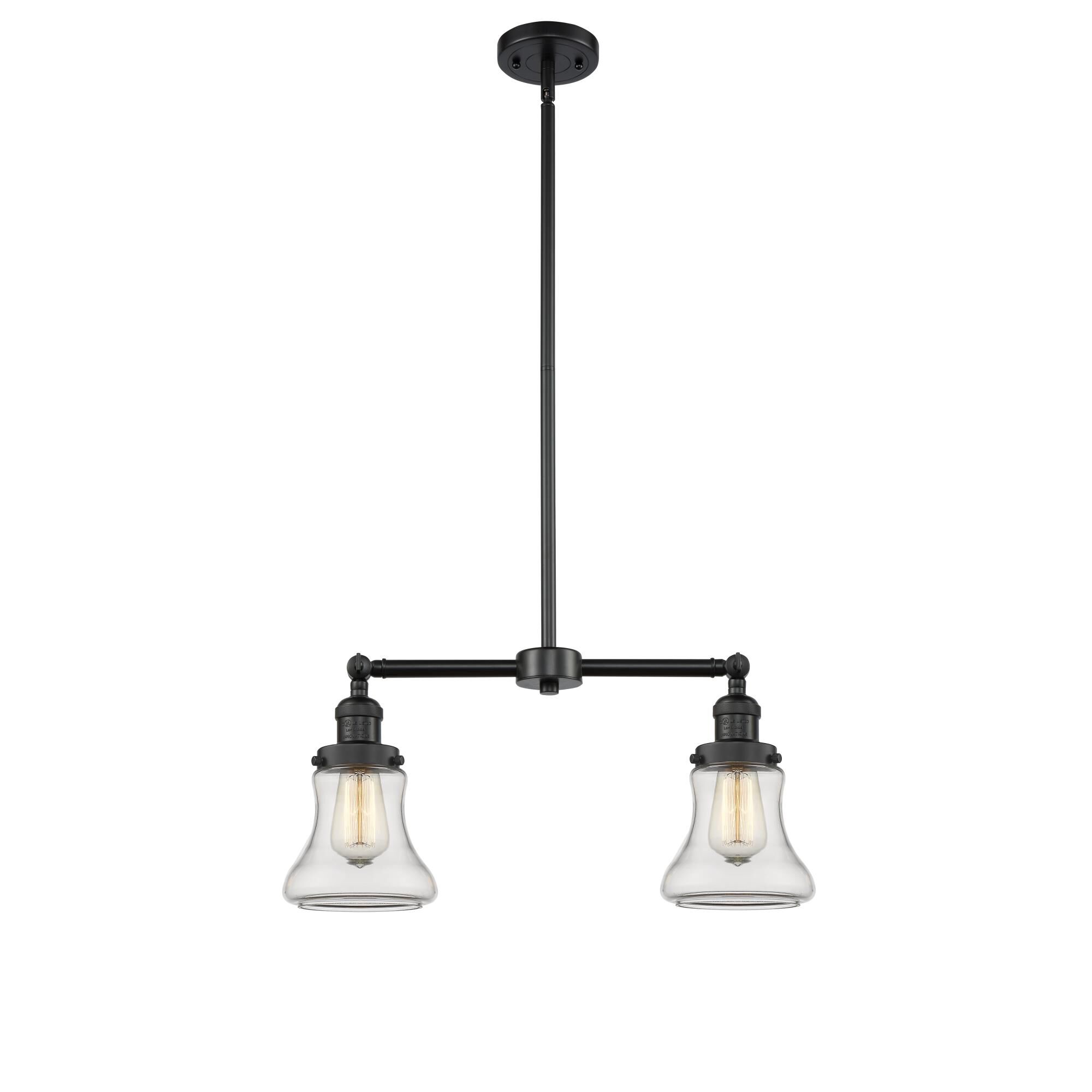 Bruno Marashlian Bellmont 21 Inch 2 Light Mini Chandelier by Innovations Lighting
