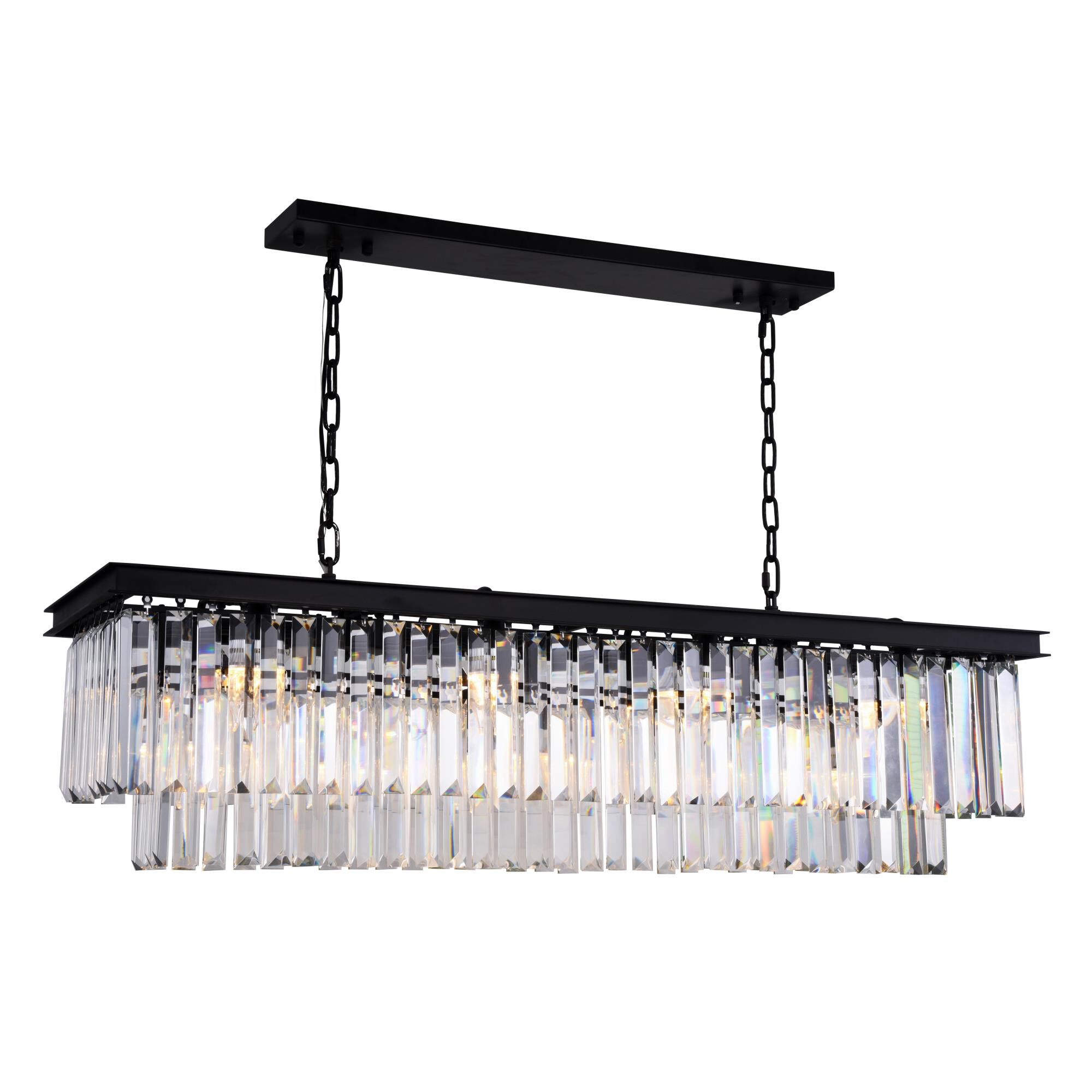 Urban Classic Sydney 50 Inch 12 Light Mini Chandelier by Elegant Lighting